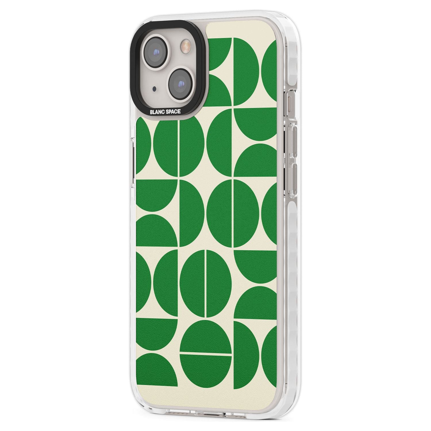 White Stars on Clear Phone Case for iPhone 14