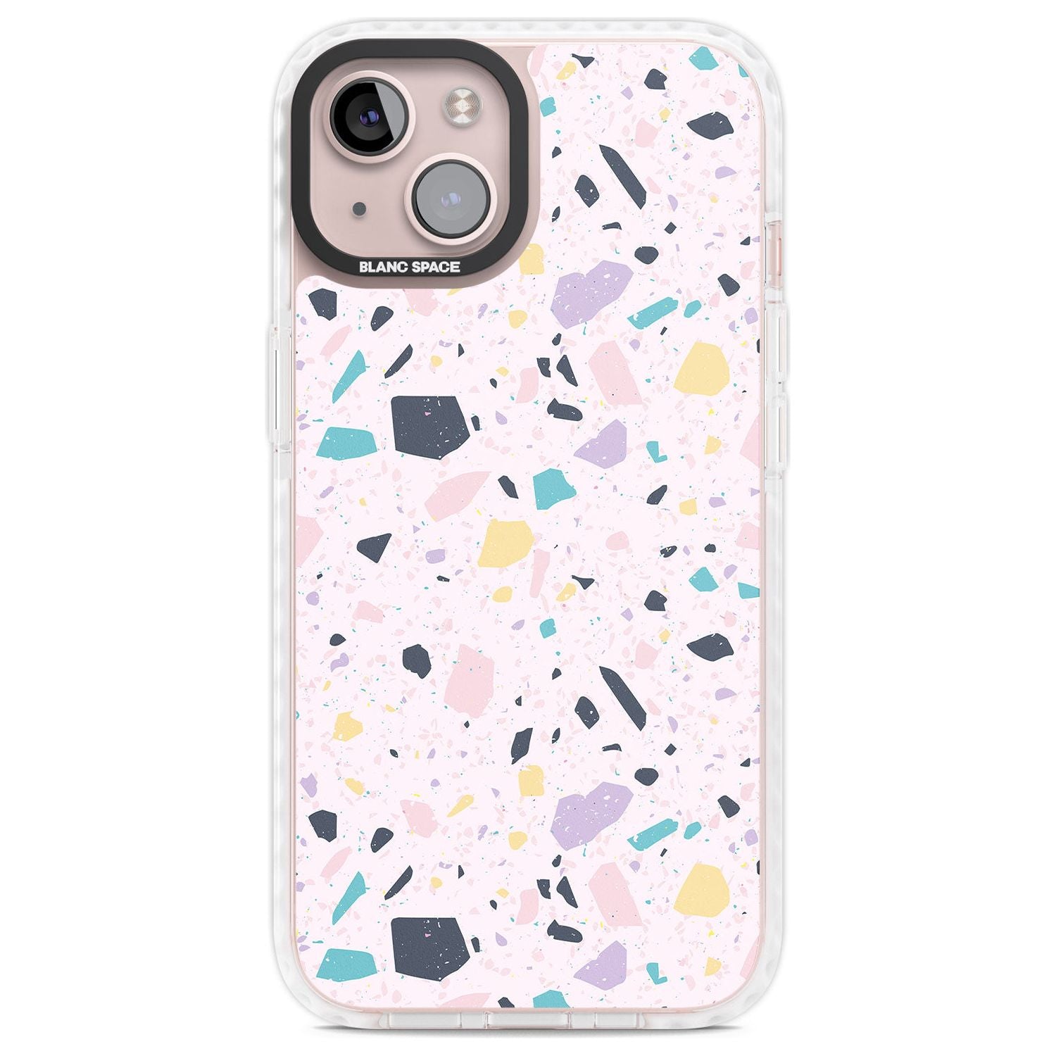 Pink, Purple & Turquoise Terrazzo Pattern