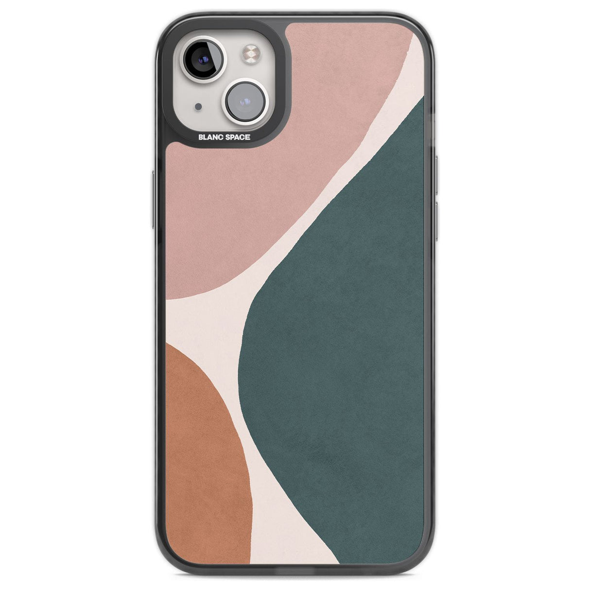Lush Abstract Watercolour Design #8 Phone Case iPhone 14 Plus / Black Impact Case Blanc Space