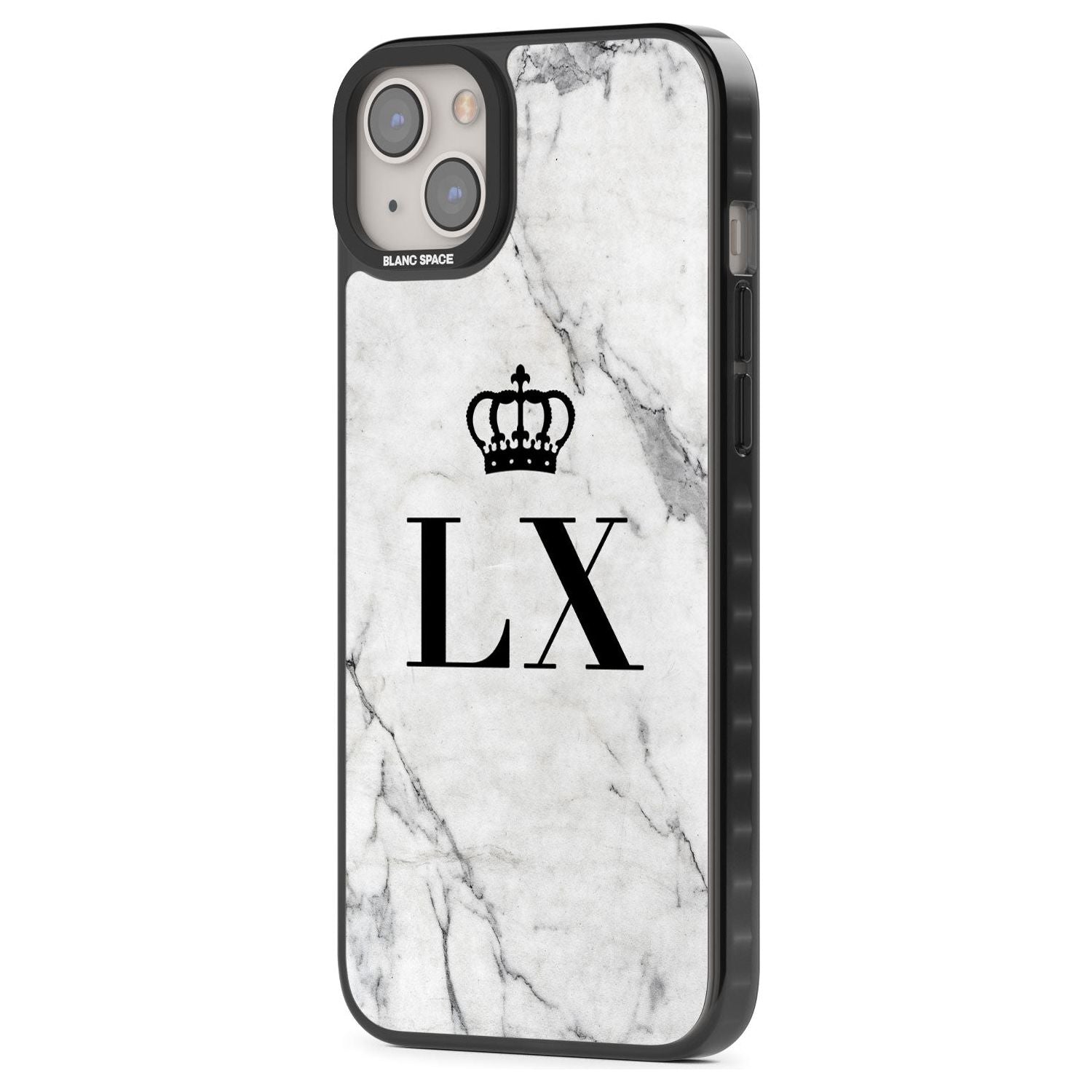 Personalised Initials with Crown on White Marble Custom Phone Case iPhone 15 Pro Max / Black Impact Case,iPhone 15 Plus / Black Impact Case,iPhone 15 Pro / Black Impact Case,iPhone 15 / Black Impact Case,iPhone 15 Pro Max / Impact Case,iPhone 15 Plus / Impact Case,iPhone 15 Pro / Impact Case,iPhone 15 / Impact Case,iPhone 15 Pro Max / Magsafe Black Impact Case,iPhone 15 Plus / Magsafe Black Impact Case,iPhone 15 Pro / Magsafe Black Impact Case,iPhone 15 / Magsafe Black Impact Case,iPhone 14 Pro Max / Black