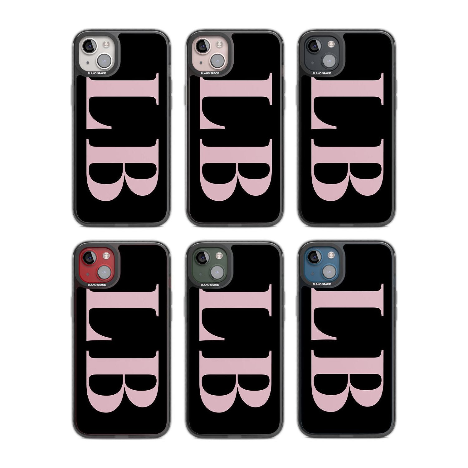 White Stars on Clear Phone Case for iPhone 14 Plus