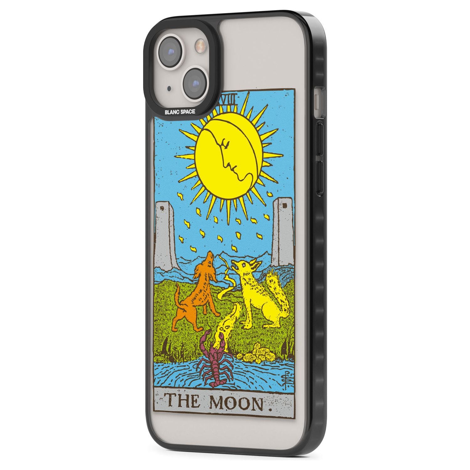 Personalised The Moon Tarot Card - Colour Custom Phone Case iPhone 15 Pro Max / Black Impact Case,iPhone 15 Plus / Black Impact Case,iPhone 15 Pro / Black Impact Case,iPhone 15 / Black Impact Case,iPhone 15 Pro Max / Impact Case,iPhone 15 Plus / Impact Case,iPhone 15 Pro / Impact Case,iPhone 15 / Impact Case,iPhone 15 Pro Max / Magsafe Black Impact Case,iPhone 15 Plus / Magsafe Black Impact Case,iPhone 15 Pro / Magsafe Black Impact Case,iPhone 15 / Magsafe Black Impact Case,iPhone 14 Pro Max / Black Impact