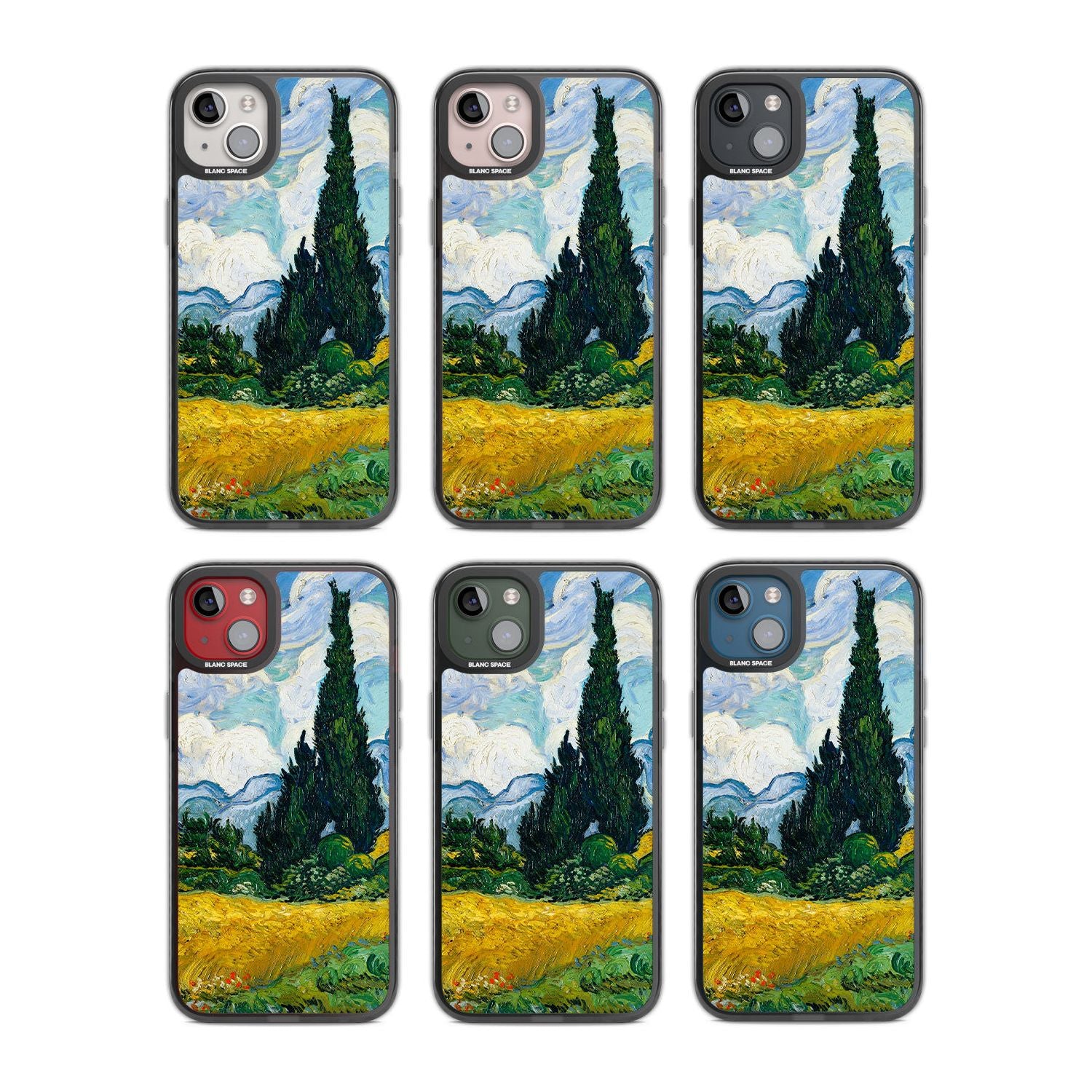 Wheat Field With Cypresses By Vincent Van Gogh