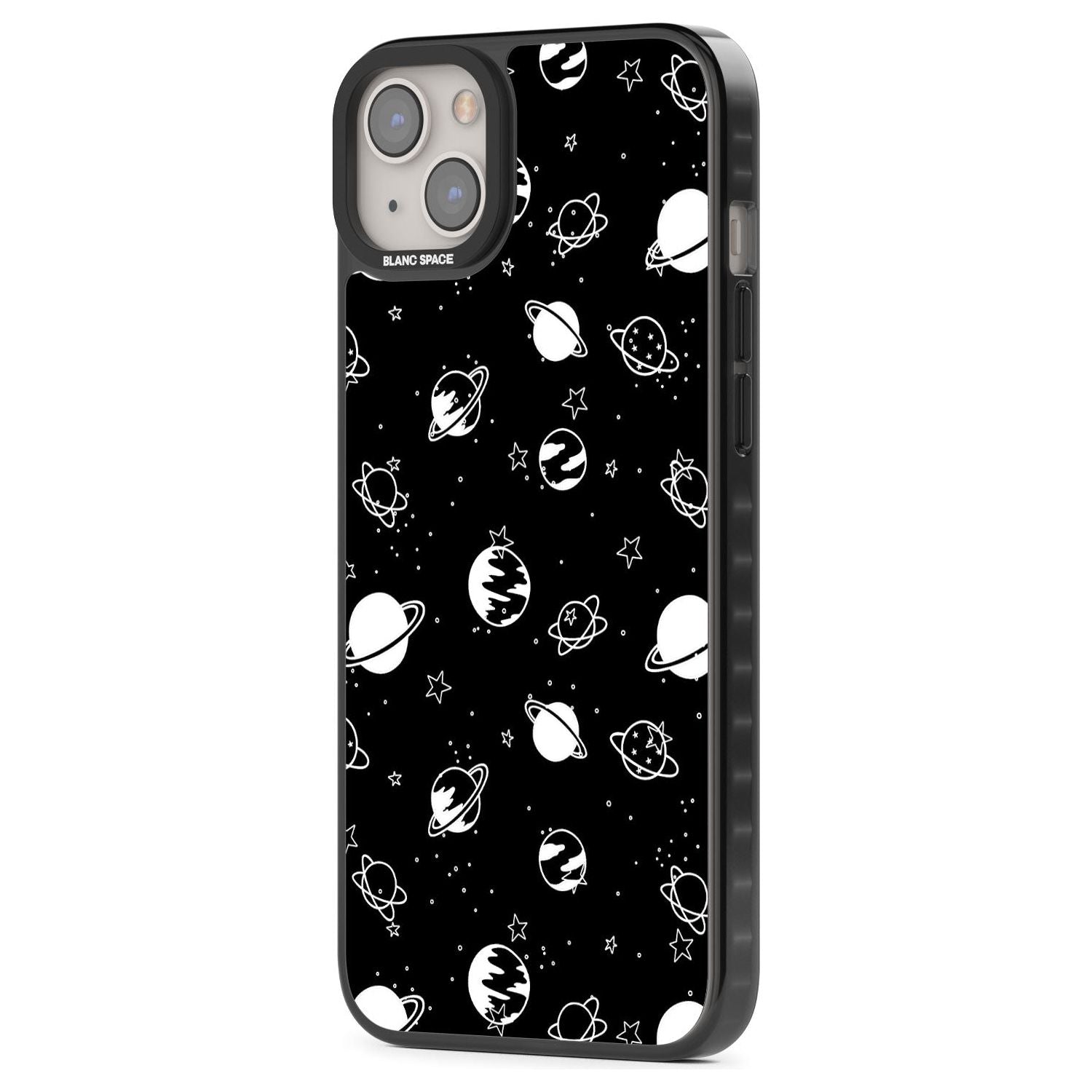 White Planets On Black