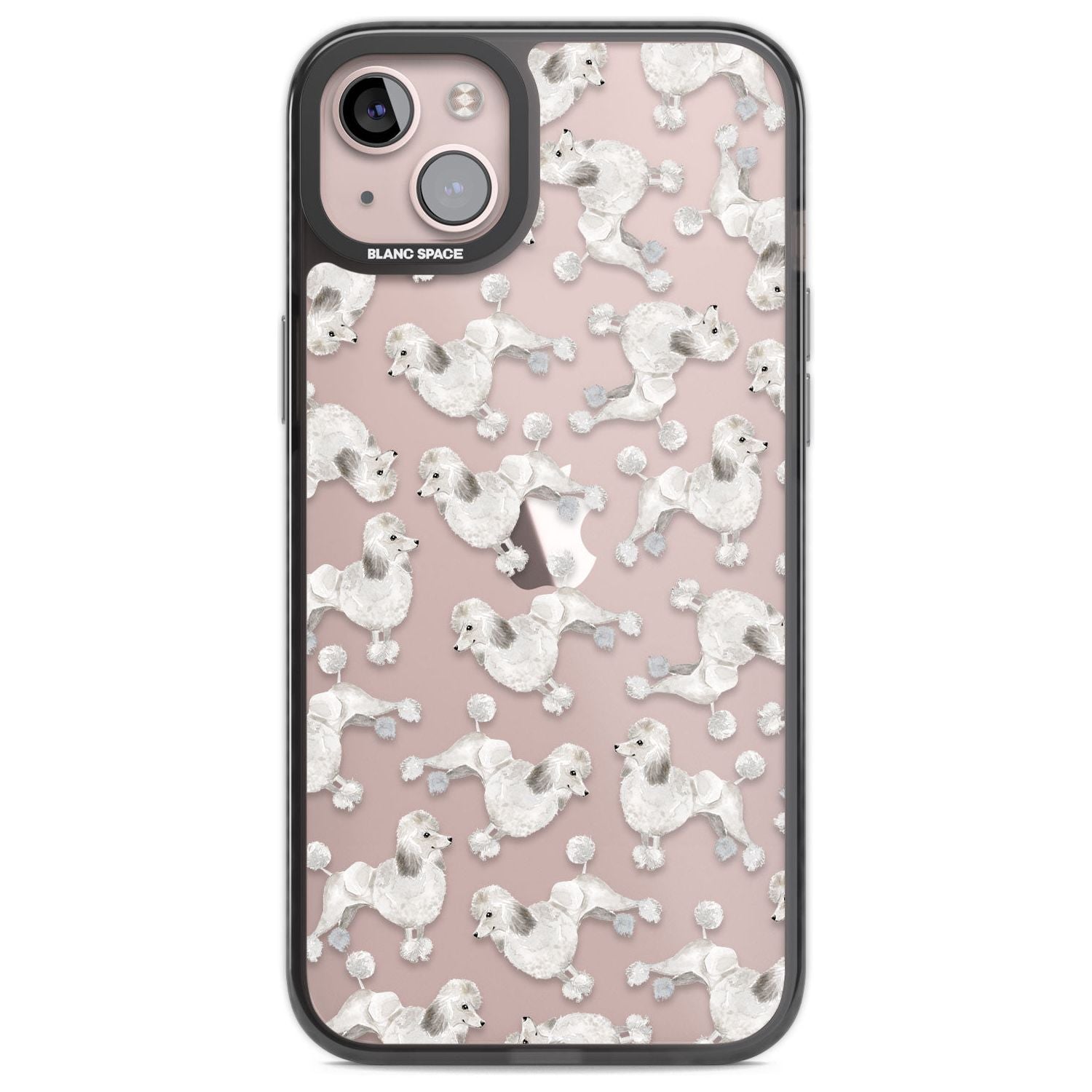 Poodle Watercolor Pattern