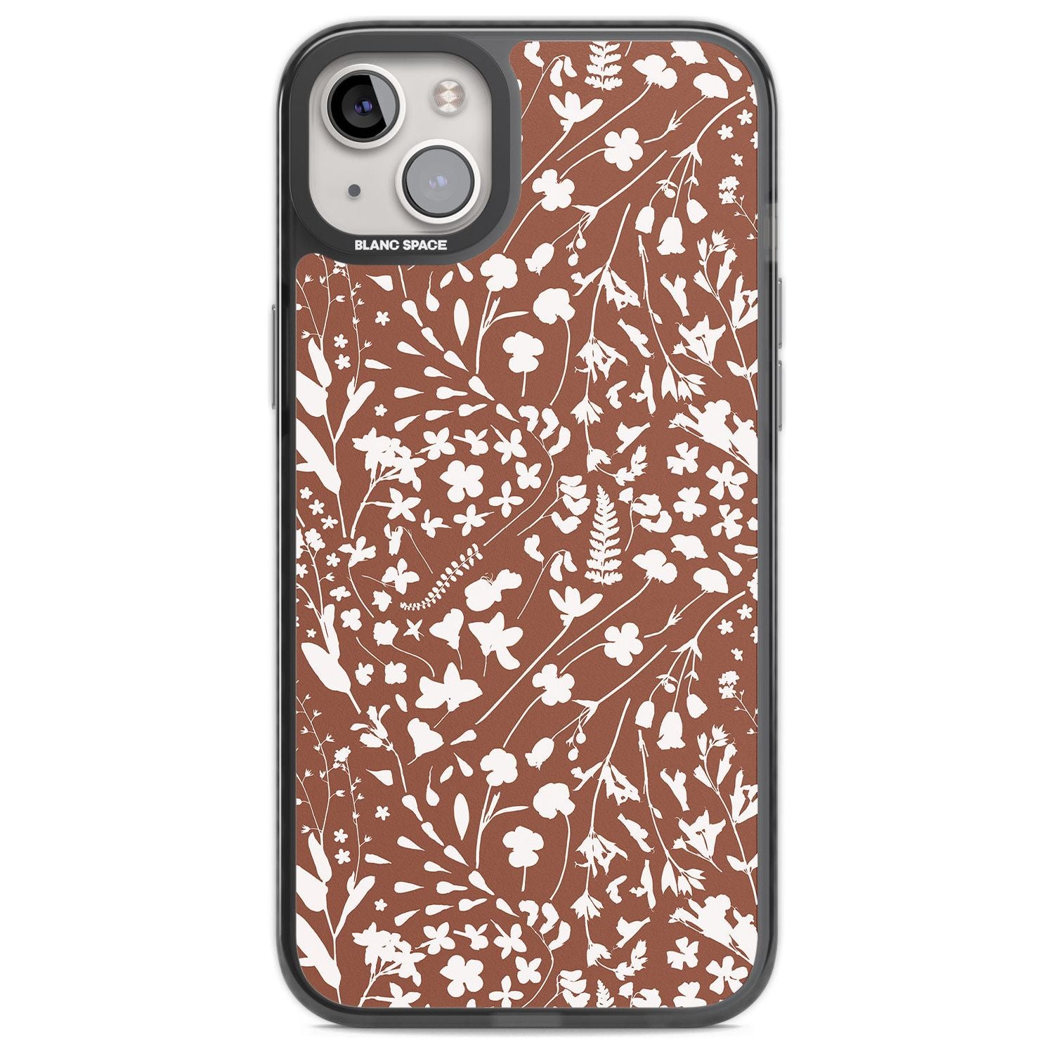 Wildflower Cluster On Terracotta