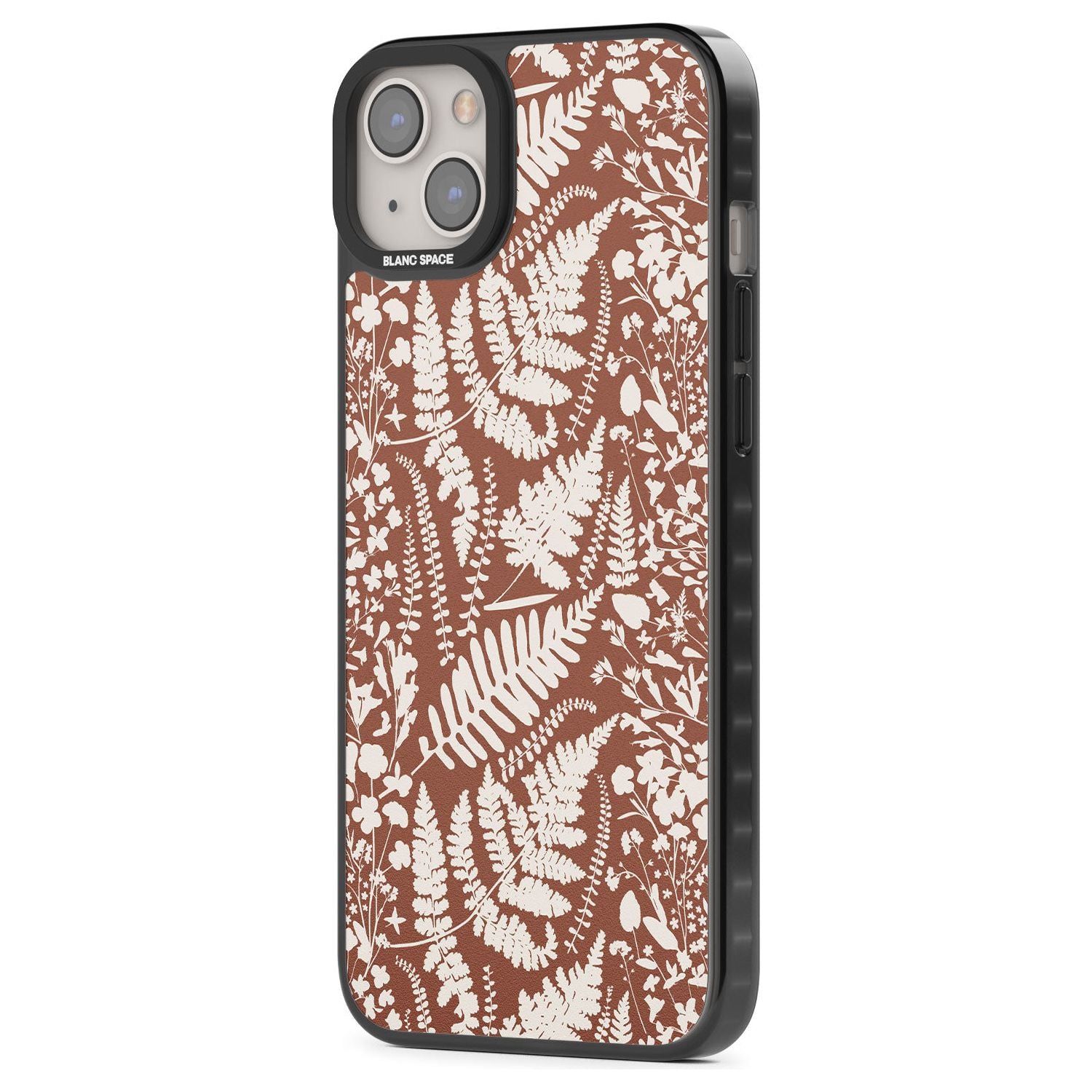 Wildflowers And Ferns On Terracotta