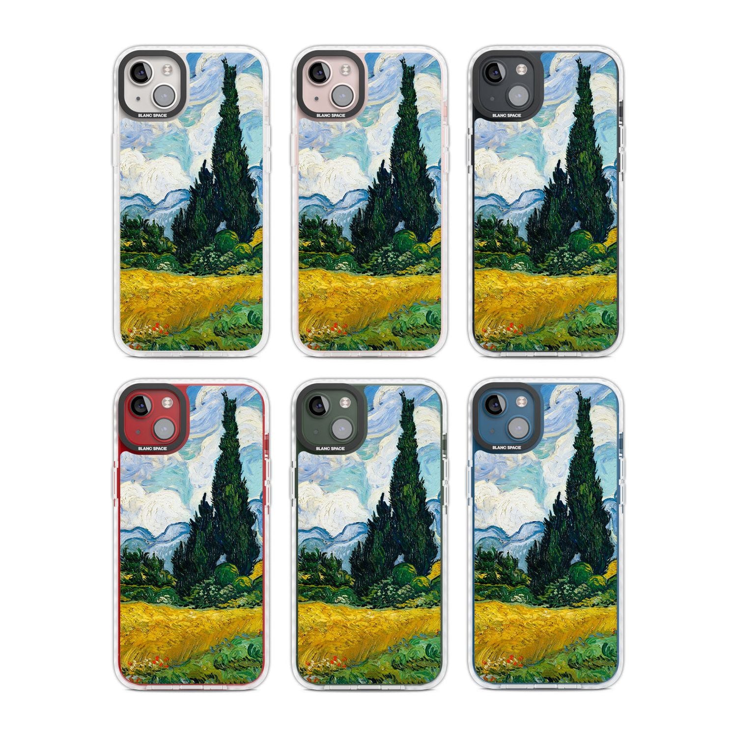 Wheat Field With Cypresses By Vincent Van Gogh