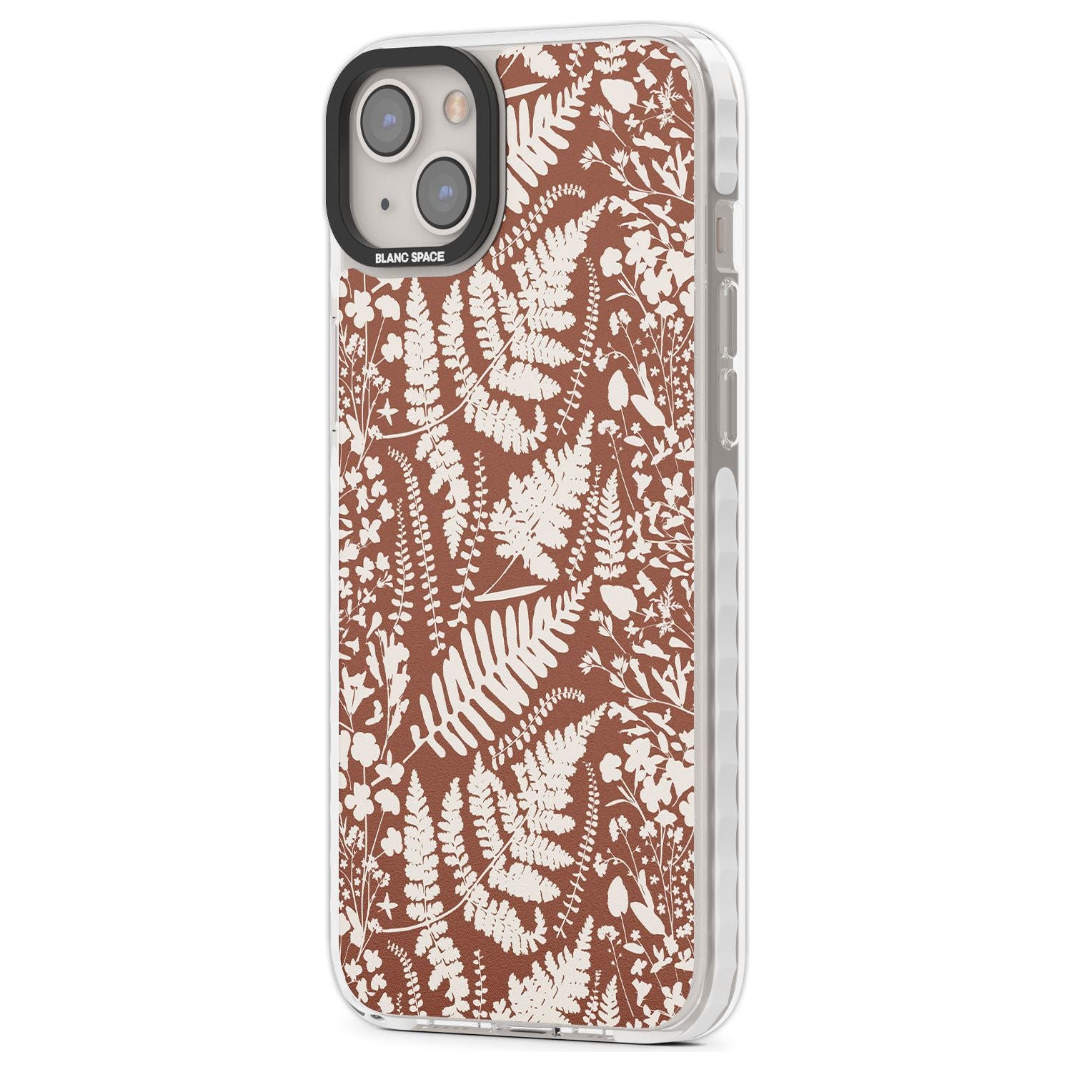 Wildflowers And Ferns On Terracotta