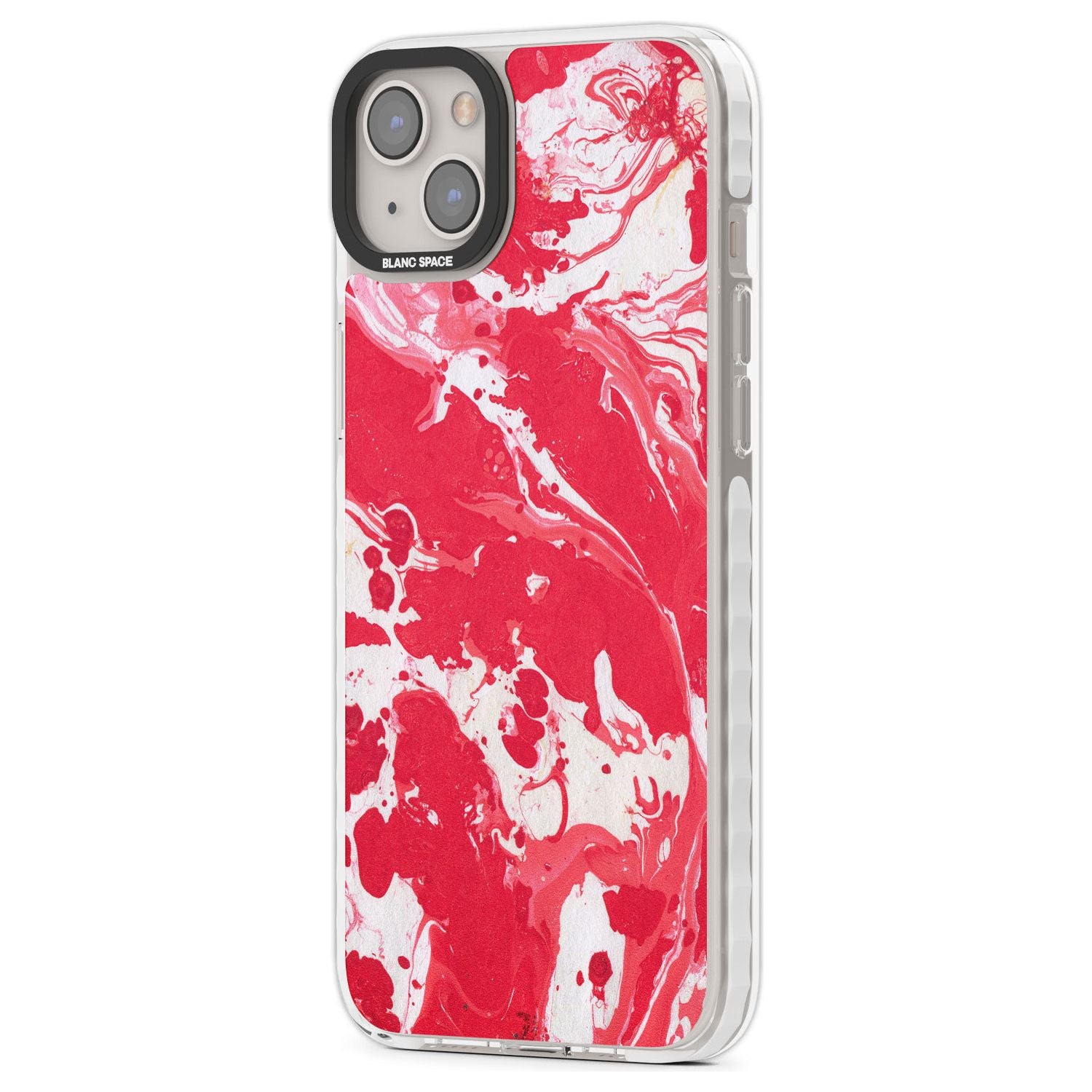 Red & White Marbled