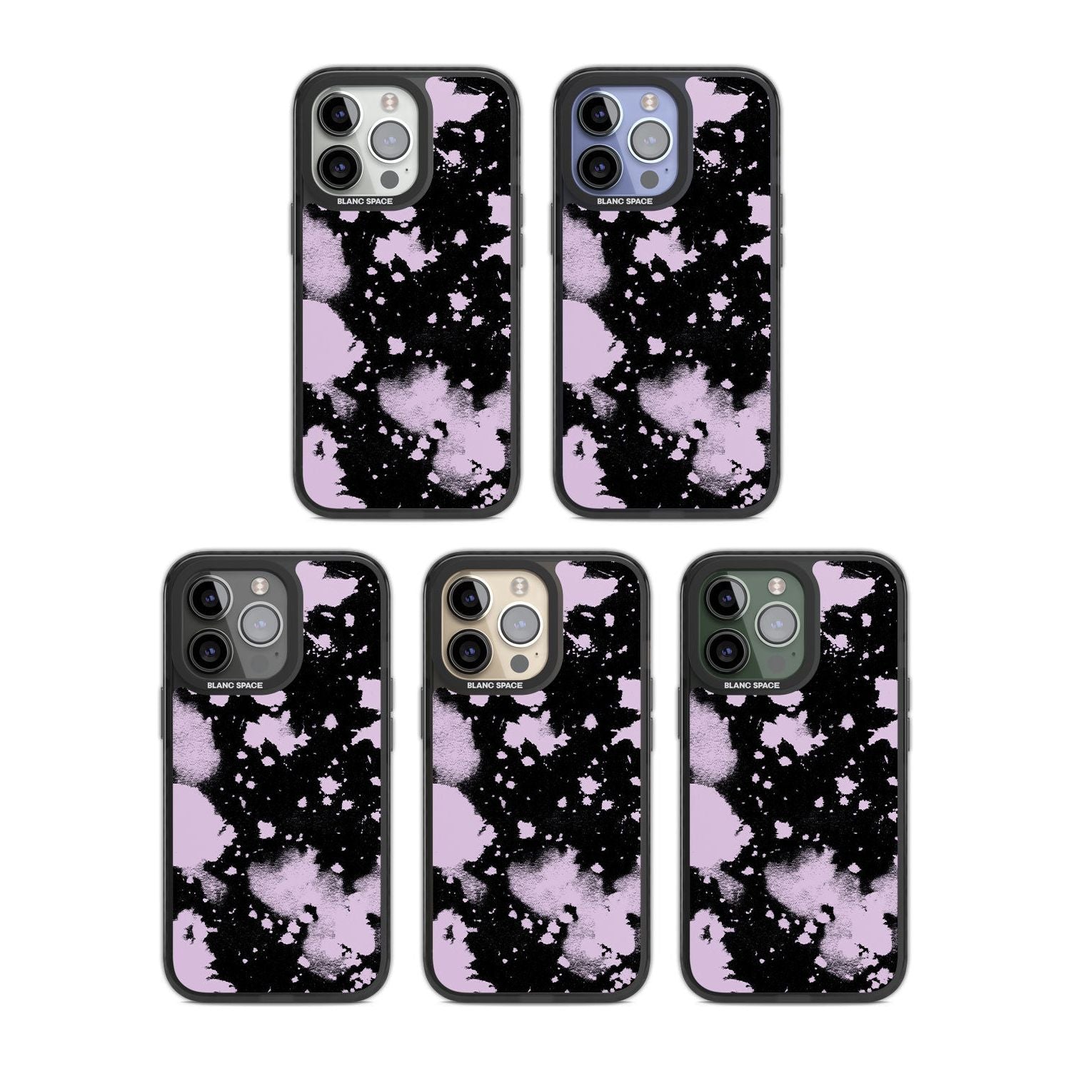 Pink & Black Acid Wash Tie Dye