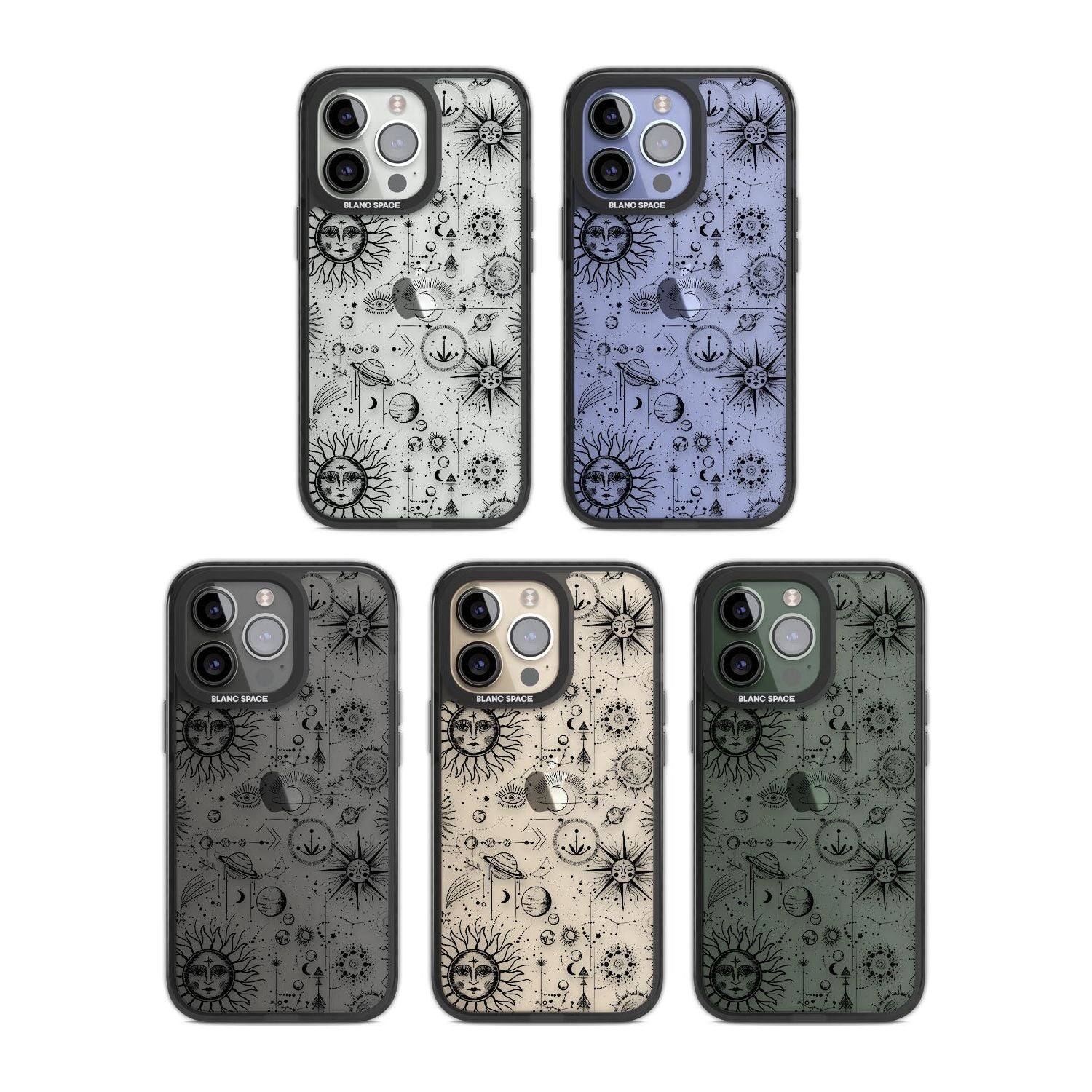 Cosmic Sun & Planets Zodiac