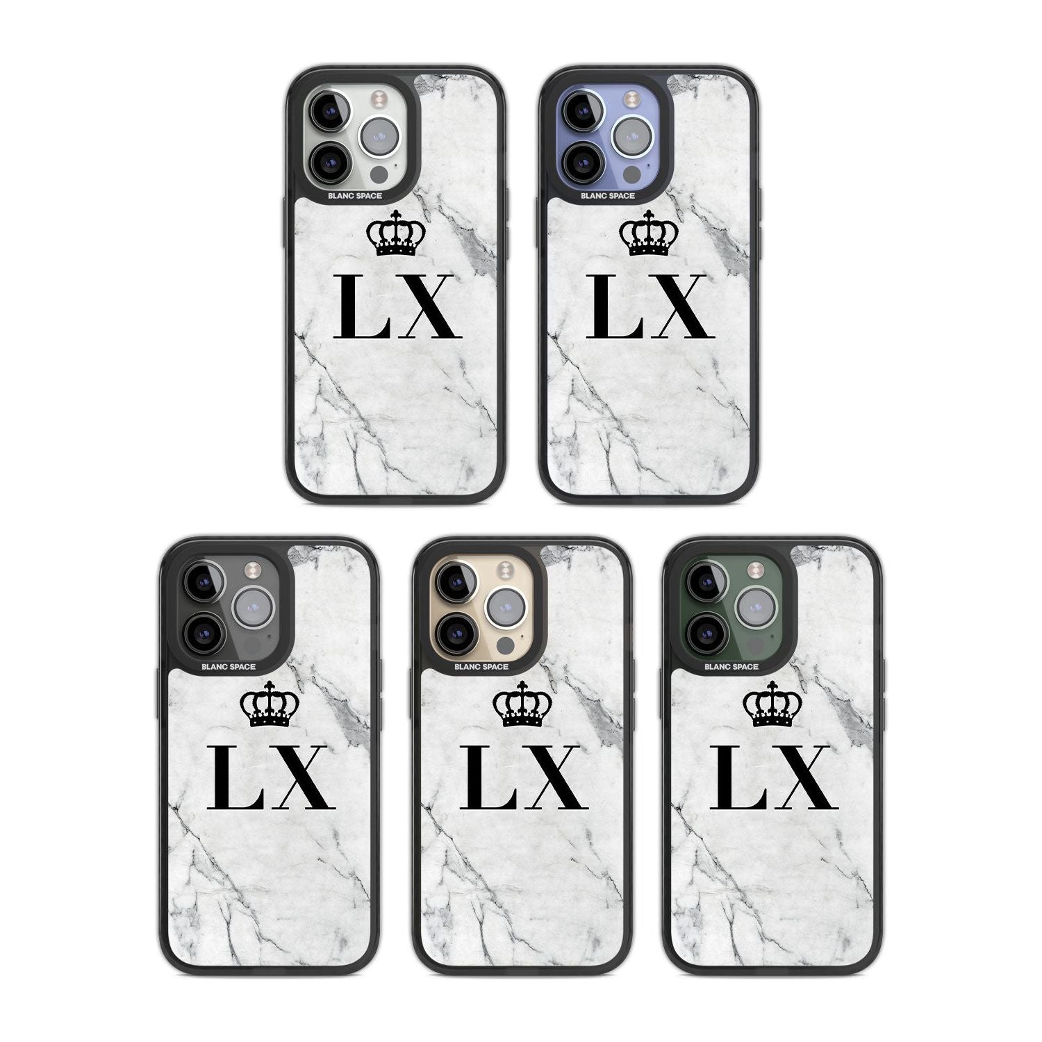 Personalised Initials with Crown on White Marble Custom Phone Case iPhone 15 Pro Max / Black Impact Case,iPhone 15 Plus / Black Impact Case,iPhone 15 Pro / Black Impact Case,iPhone 15 / Black Impact Case,iPhone 15 Pro Max / Impact Case,iPhone 15 Plus / Impact Case,iPhone 15 Pro / Impact Case,iPhone 15 / Impact Case,iPhone 15 Pro Max / Magsafe Black Impact Case,iPhone 15 Plus / Magsafe Black Impact Case,iPhone 15 Pro / Magsafe Black Impact Case,iPhone 15 / Magsafe Black Impact Case,iPhone 14 Pro Max / Black