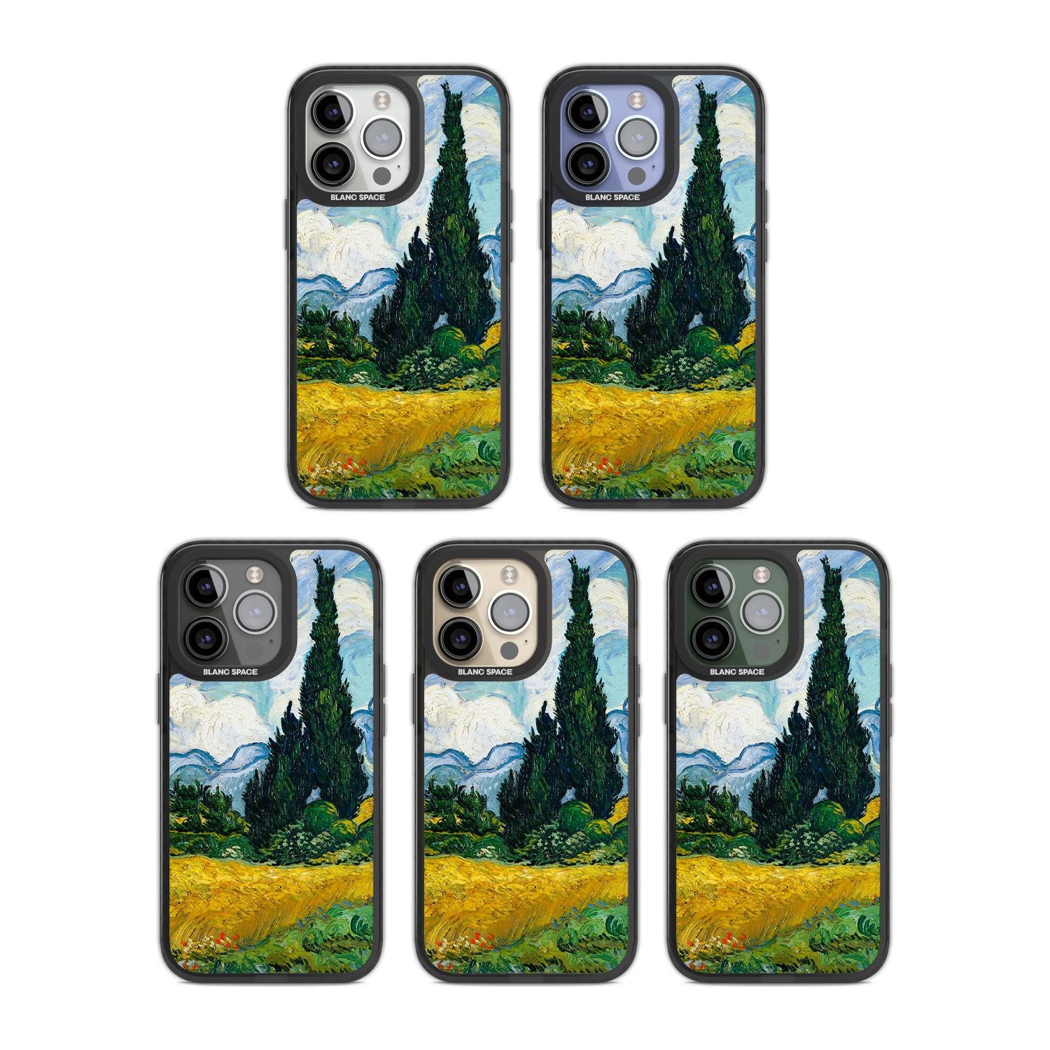 Wheat Field With Cypresses By Vincent Van Gogh