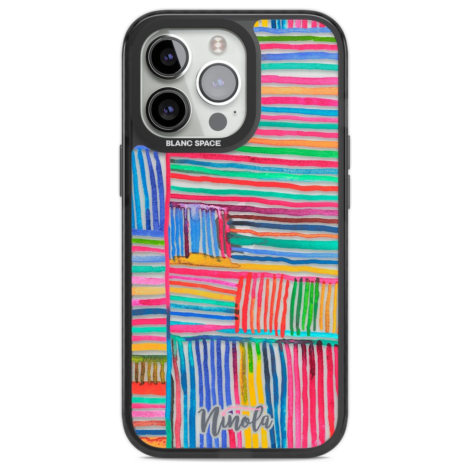 Vibrant Watercolor Lines