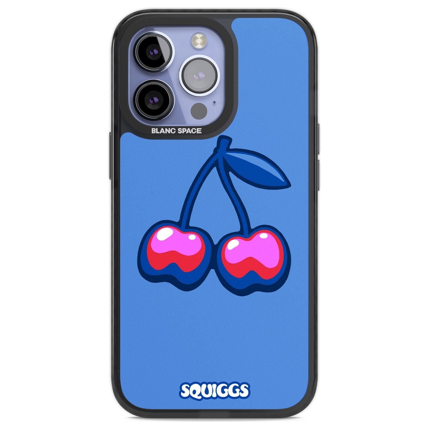 Cherry Bomb Phone Case iPhone 13 Pro / Black Impact Case,iPhone 14 Pro / Black Impact Case,iPhone 15 Pro Max / Black Impact Case,iPhone 15 Pro / Black Impact Case Blanc Space