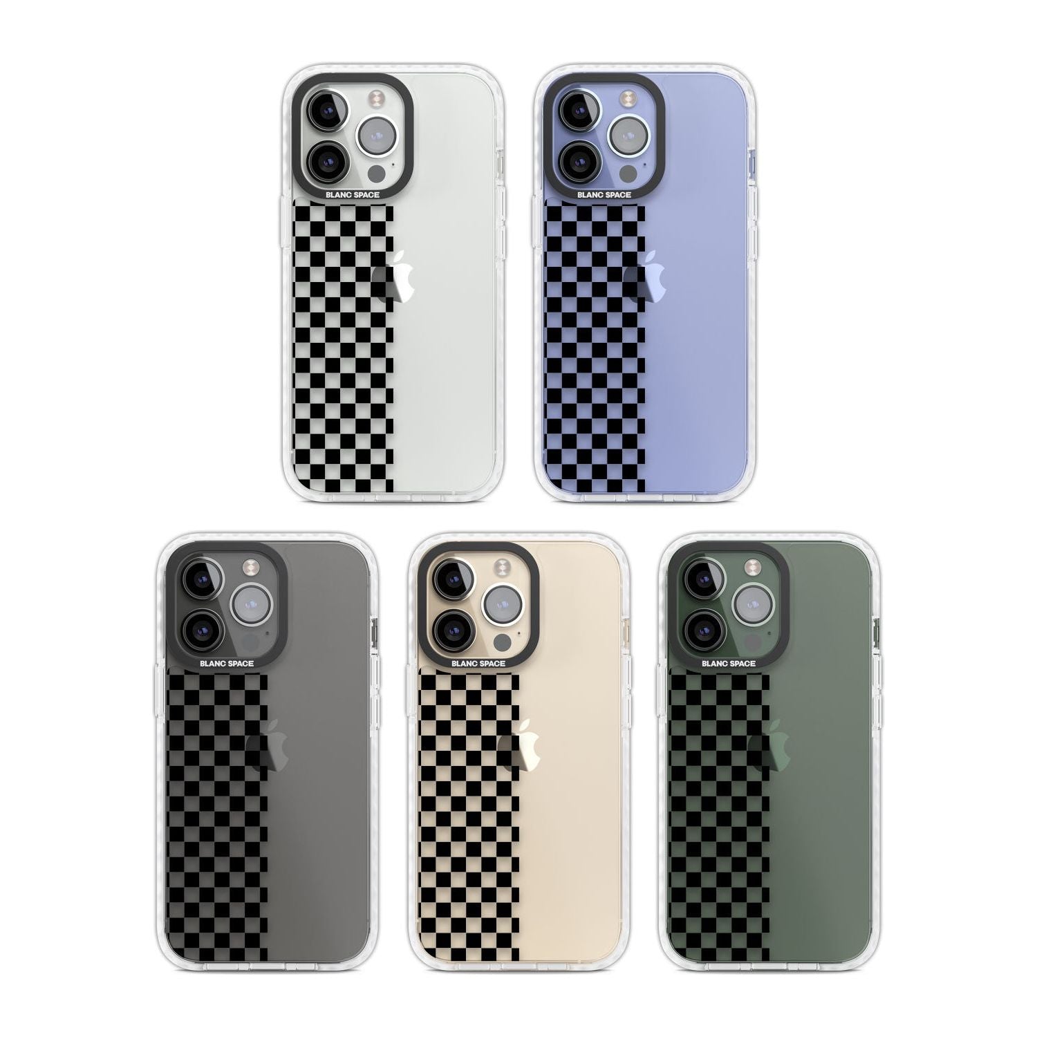 Checker: Half Black Check on Clear Phone Case iPhone 15 Pro Max / Black Impact Case,iPhone 15 Plus / Black Impact Case,iPhone 15 Pro / Black Impact Case,iPhone 15 / Black Impact Case,iPhone 15 Pro Max / Impact Case,iPhone 15 Plus / Impact Case,iPhone 15 Pro / Impact Case,iPhone 15 / Impact Case,iPhone 15 Pro Max / Magsafe Black Impact Case,iPhone 15 Plus / Magsafe Black Impact Case,iPhone 15 Pro / Magsafe Black Impact Case,iPhone 15 / Magsafe Black Impact Case,iPhone 14 Pro Max / Black Impact Case,iPhone 14