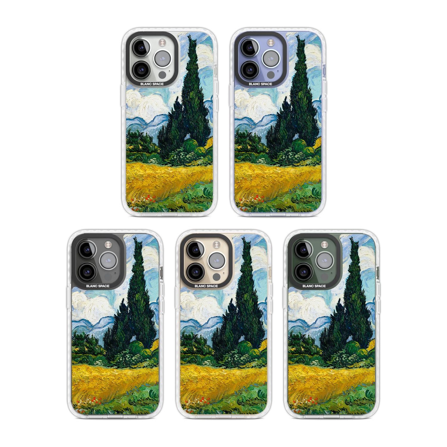 Wheat Field With Cypresses By Vincent Van Gogh