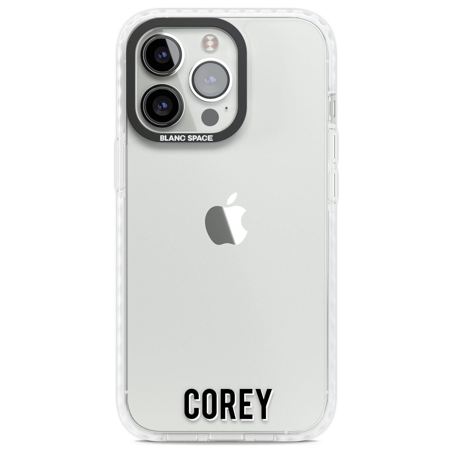 Personalised Clear Text 2A Custom Phone Case iPhone 13 Pro / Impact Case,iPhone 14 Pro / Impact Case,iPhone 15 Pro Max / Impact Case,iPhone 15 Pro / Impact Case Blanc Space