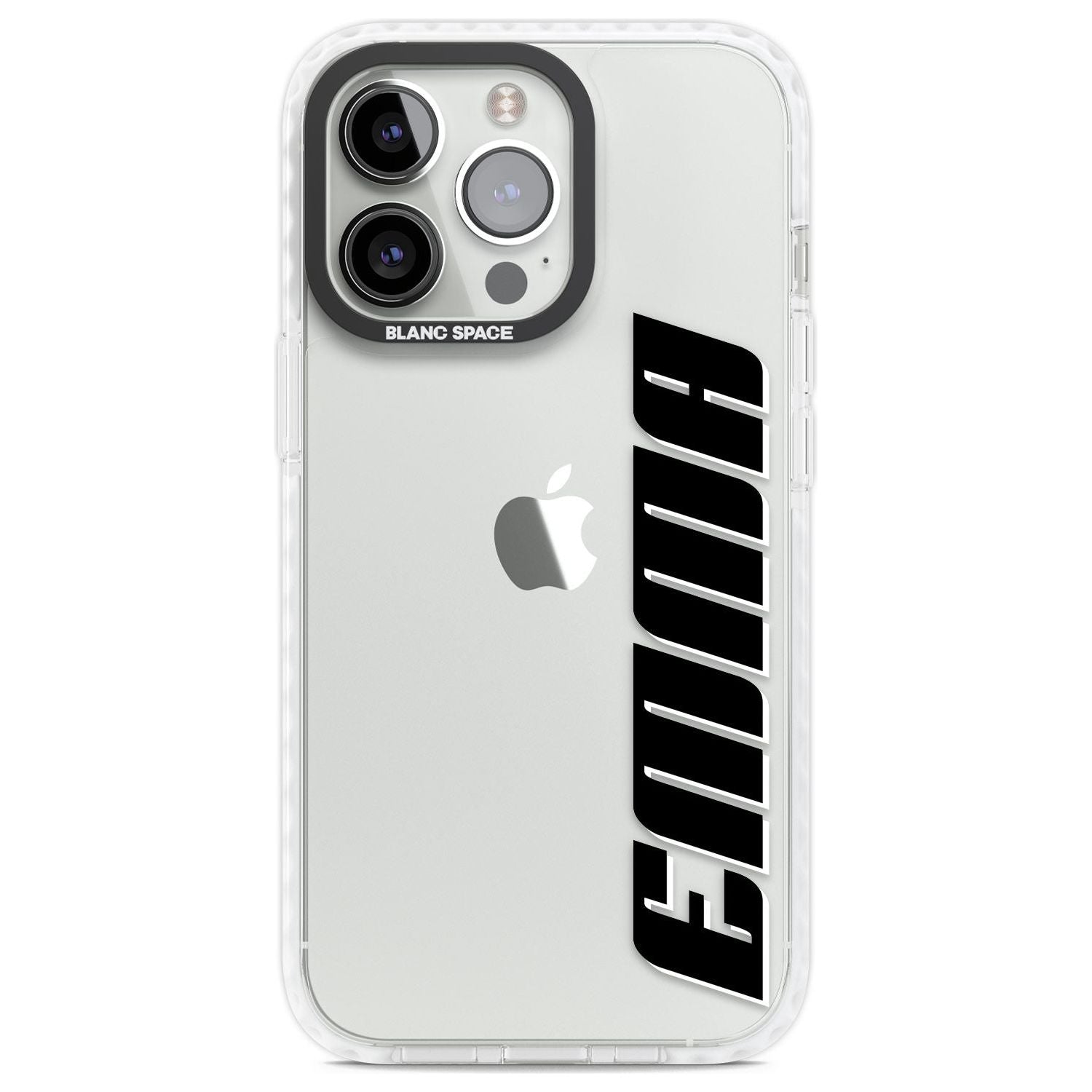 Personalised Clear Text 4A Custom Phone Case iPhone 13 Pro / Impact Case,iPhone 14 Pro / Impact Case,iPhone 15 Pro Max / Impact Case,iPhone 15 Pro / Impact Case Blanc Space