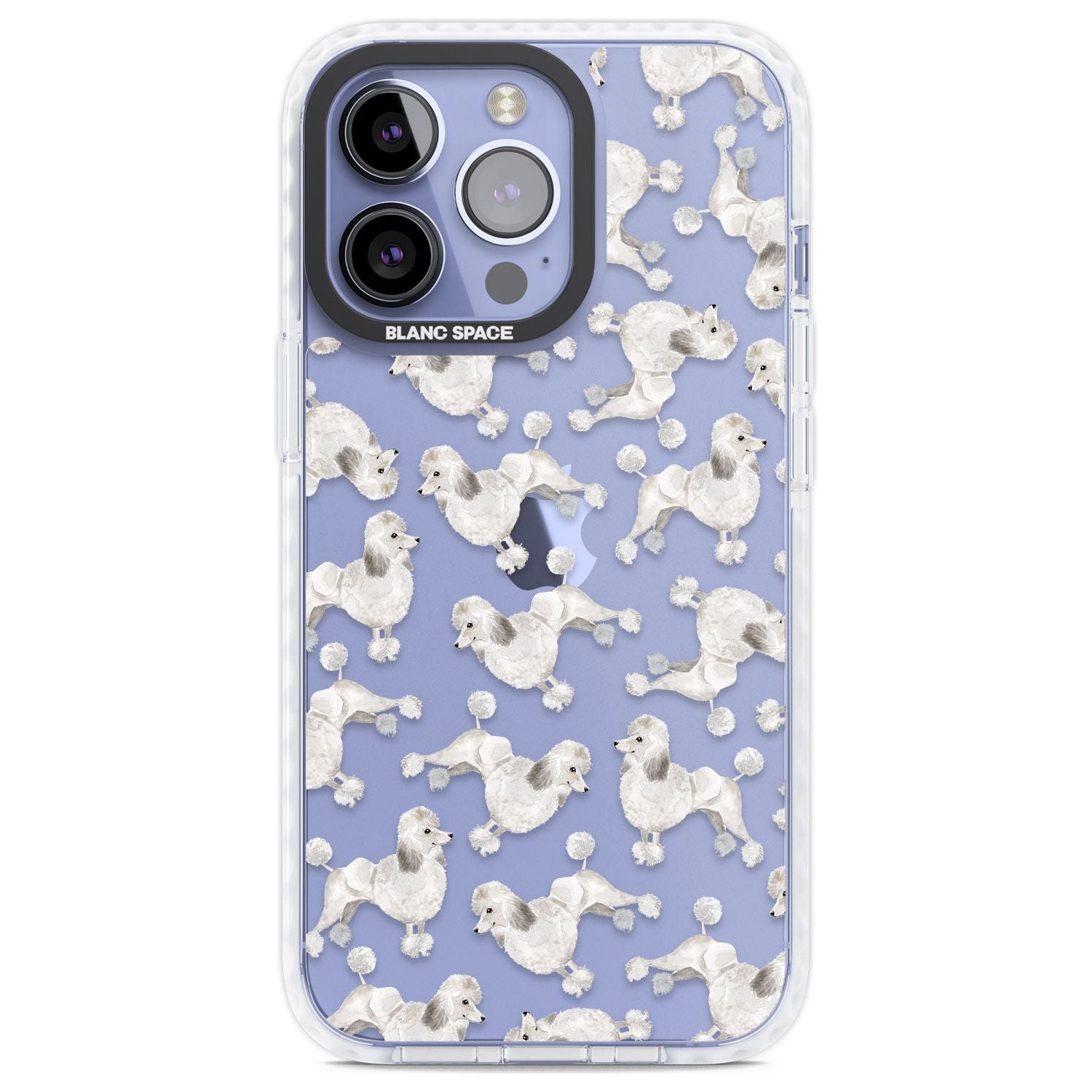 Poodle Watercolor Pattern