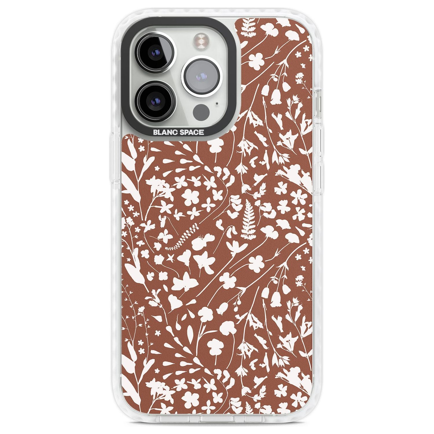 Wildflower Cluster On Terracotta