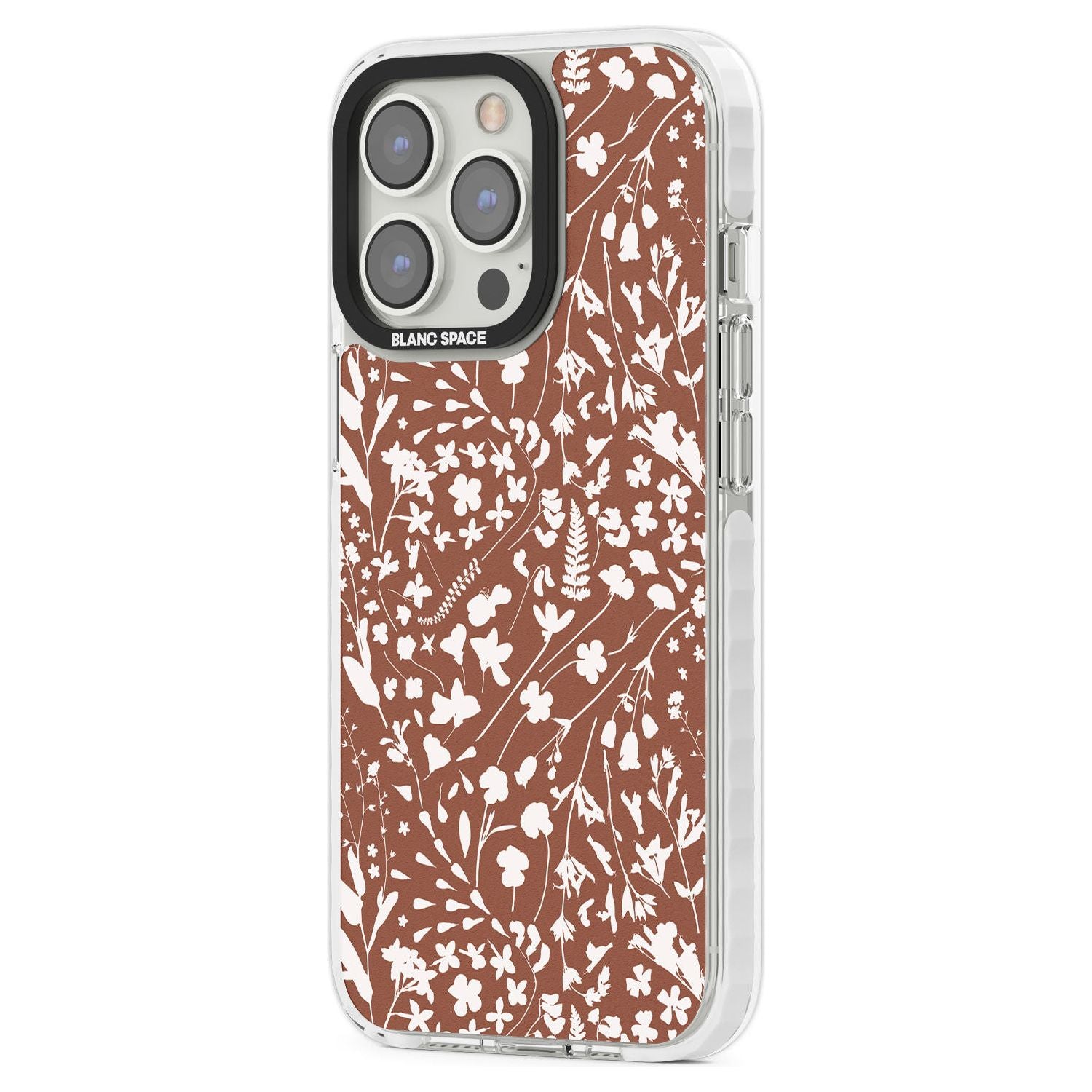 Wildflower Cluster On Terracotta