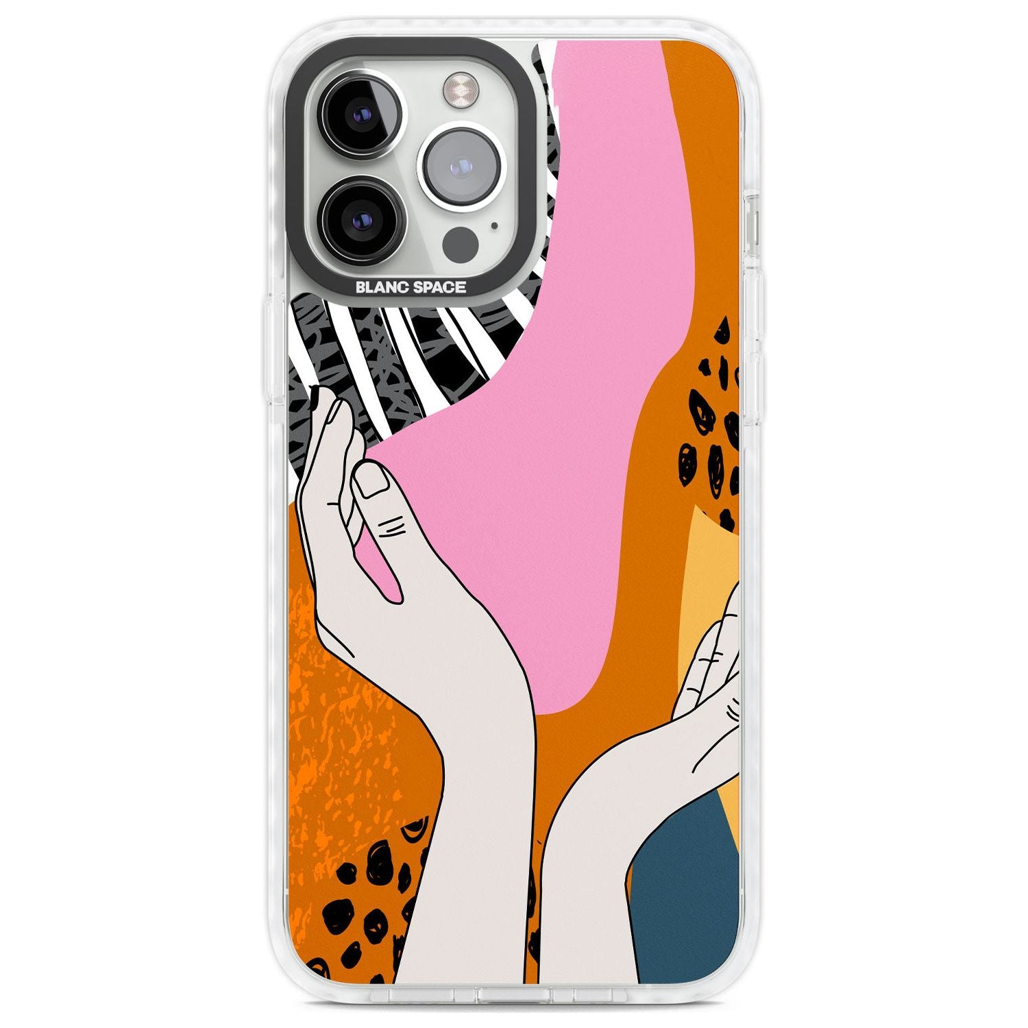 Catching Feels Phone Case iPhone 13 Pro Max / Impact Case,iPhone 14 Pro Max / Impact Case Blanc Space