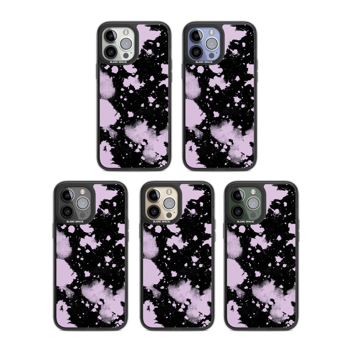 Pink & Black Acid Wash Tie Dye