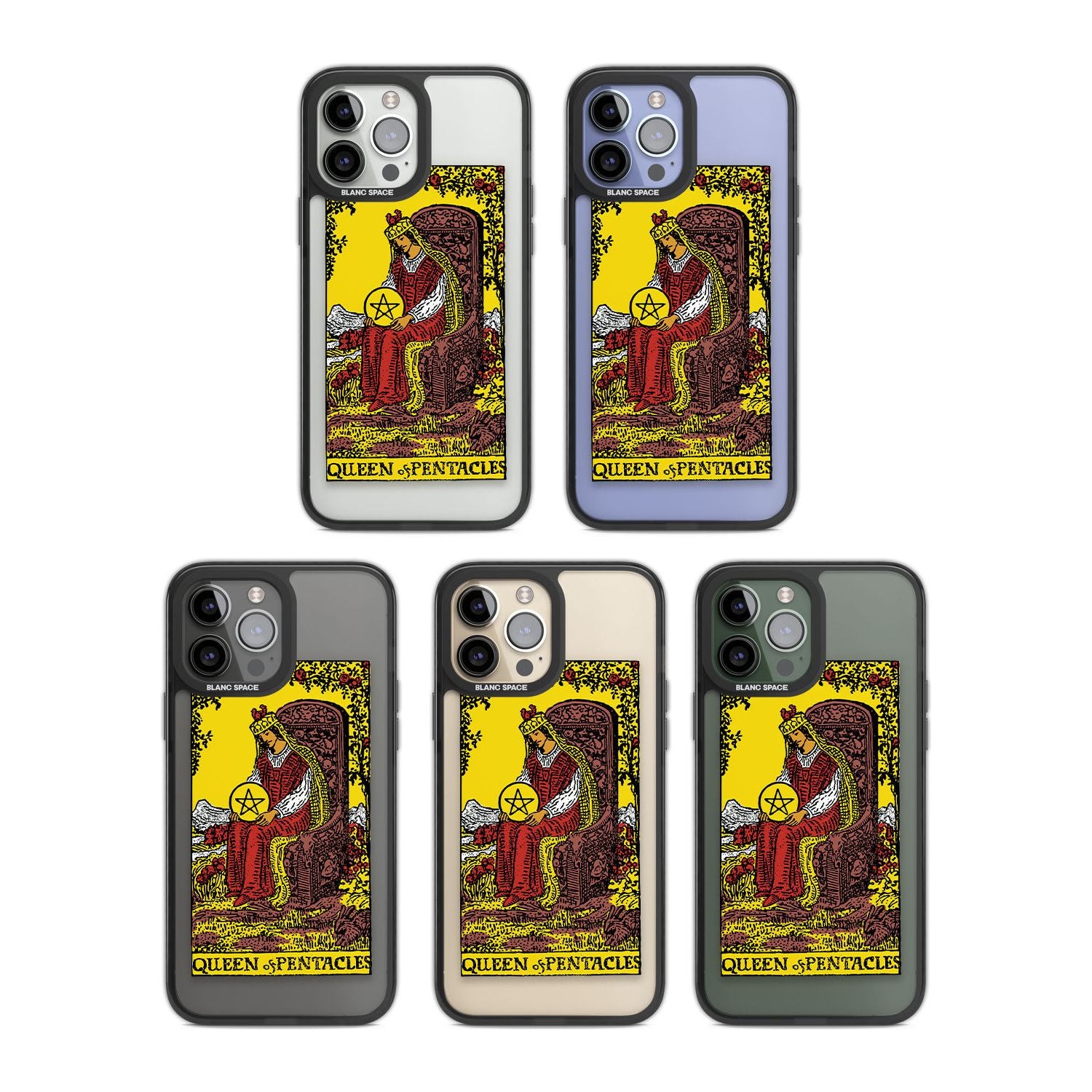 Personalised Queen of Pentacles Tarot Card - Colour Phone Case iPhone 15 Pro Max / Black Impact Case,iPhone 15 Plus / Black Impact Case,iPhone 15 Pro / Black Impact Case,iPhone 15 / Black Impact Case,iPhone 15 Pro Max / Impact Case,iPhone 15 Plus / Impact Case,iPhone 15 Pro / Impact Case,iPhone 15 / Impact Case,iPhone 15 Pro Max / Magsafe Black Impact Case,iPhone 15 Plus / Magsafe Black Impact Case,iPhone 15 Pro / Magsafe Black Impact Case,iPhone 15 / Magsafe Black Impact Case,iPhone 14 Pro Max / Black Impa
