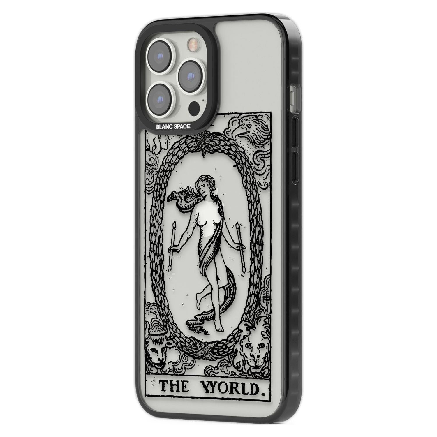 Personalised The World Tarot Card - Transparent Custom Phone Case iPhone 15 Pro Max / Black Impact Case,iPhone 15 Plus / Black Impact Case,iPhone 15 Pro / Black Impact Case,iPhone 15 / Black Impact Case,iPhone 15 Pro Max / Impact Case,iPhone 15 Plus / Impact Case,iPhone 15 Pro / Impact Case,iPhone 15 / Impact Case,iPhone 15 Pro Max / Magsafe Black Impact Case,iPhone 15 Plus / Magsafe Black Impact Case,iPhone 15 Pro / Magsafe Black Impact Case,iPhone 15 / Magsafe Black Impact Case,iPhone 14 Pro Max / Black I