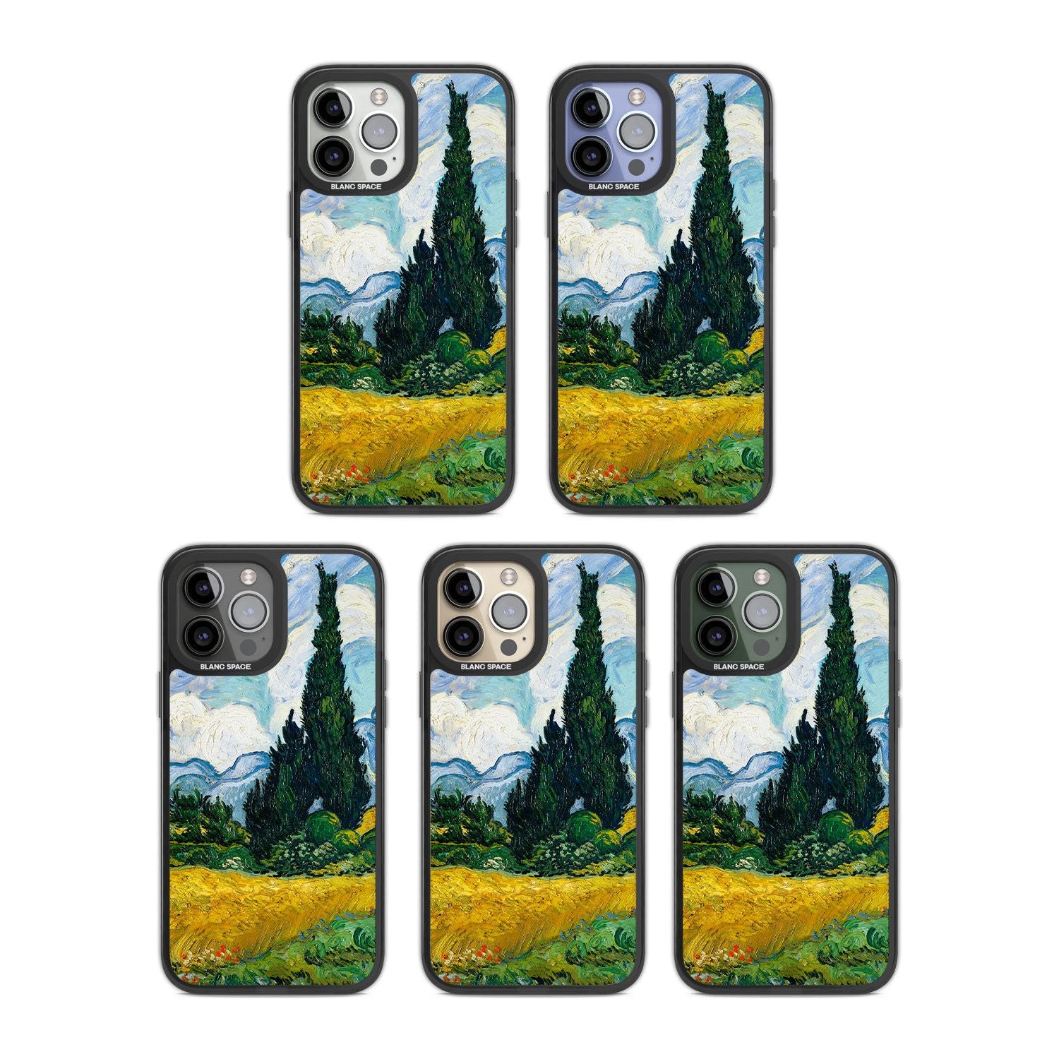 Wheat Field With Cypresses By Vincent Van Gogh