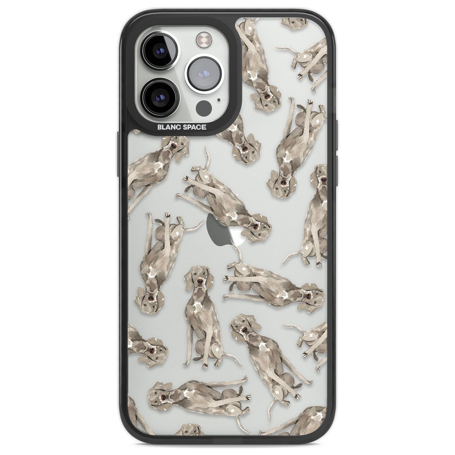 Weimaraner Watercolor Dog