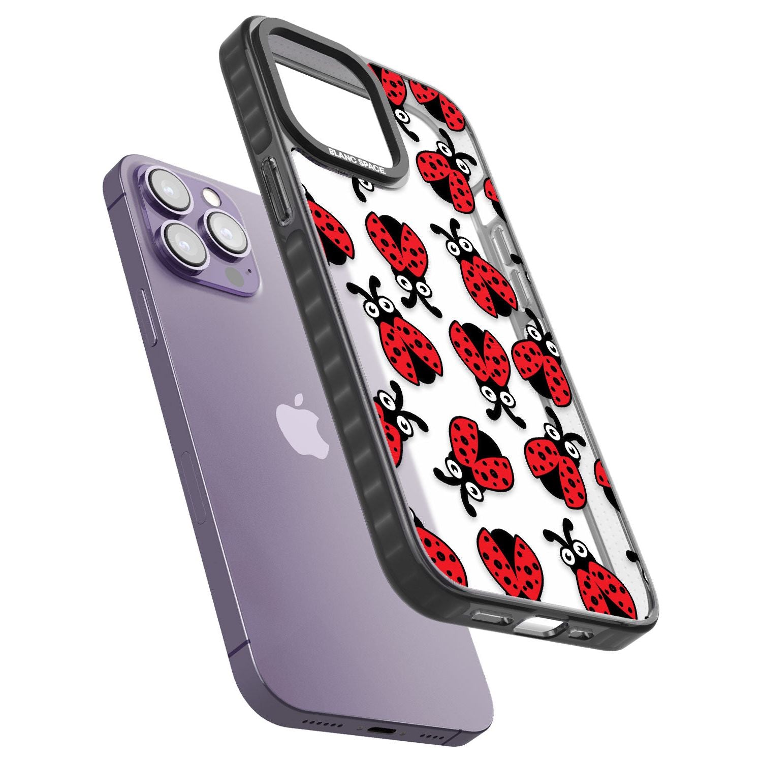 Ladybug PatternPhone Case for iPhone 14 Pro Max