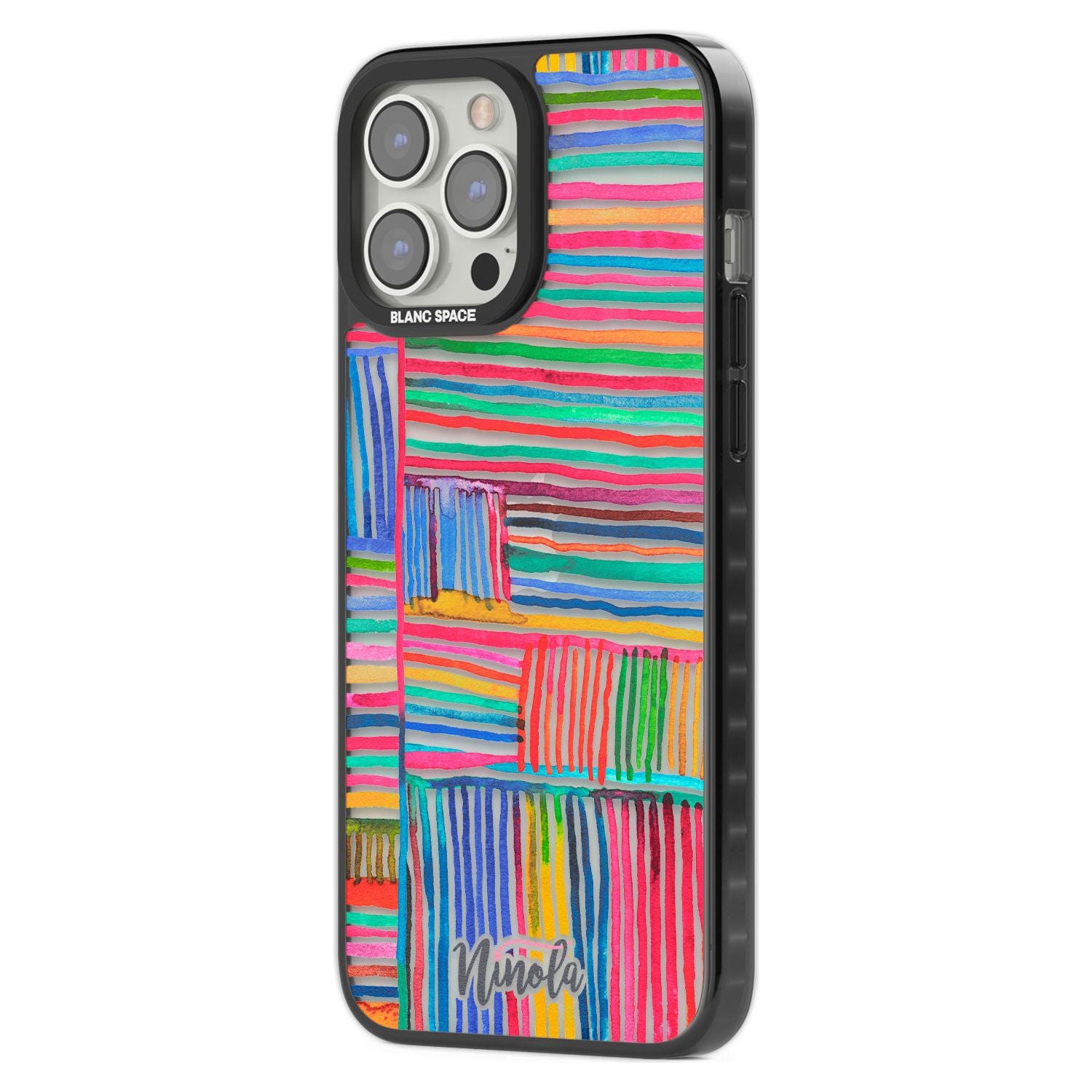 Vibrant Watercolor Lines