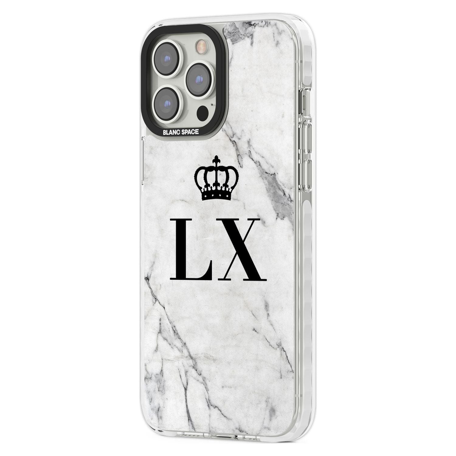 Personalised Initials with Crown on White Marble Custom Phone Case iPhone 15 Pro Max / Black Impact Case,iPhone 15 Plus / Black Impact Case,iPhone 15 Pro / Black Impact Case,iPhone 15 / Black Impact Case,iPhone 15 Pro Max / Impact Case,iPhone 15 Plus / Impact Case,iPhone 15 Pro / Impact Case,iPhone 15 / Impact Case,iPhone 15 Pro Max / Magsafe Black Impact Case,iPhone 15 Plus / Magsafe Black Impact Case,iPhone 15 Pro / Magsafe Black Impact Case,iPhone 15 / Magsafe Black Impact Case,iPhone 14 Pro Max / Black