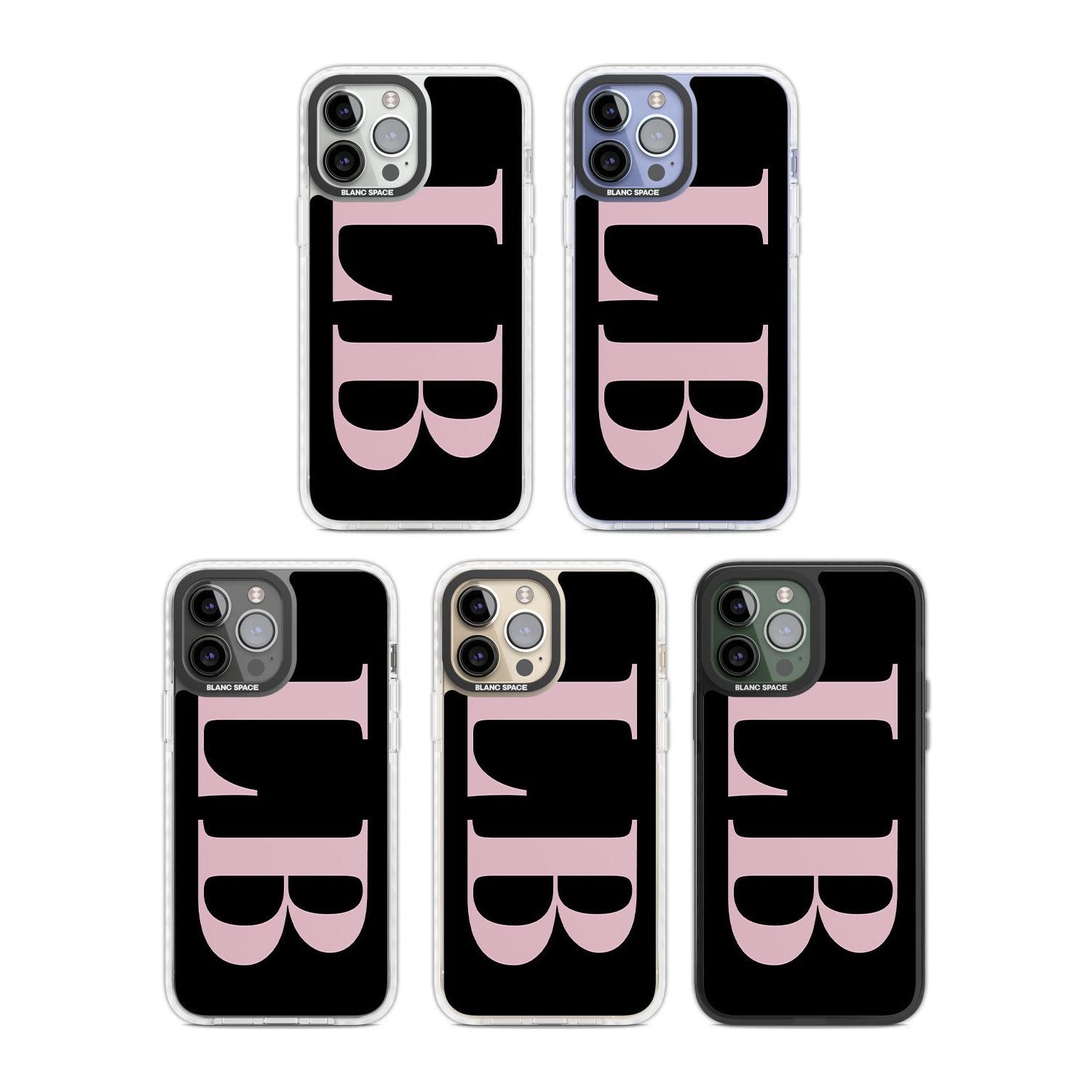 White Stars on Clear Phone Case for iPhone 14 Pro Max