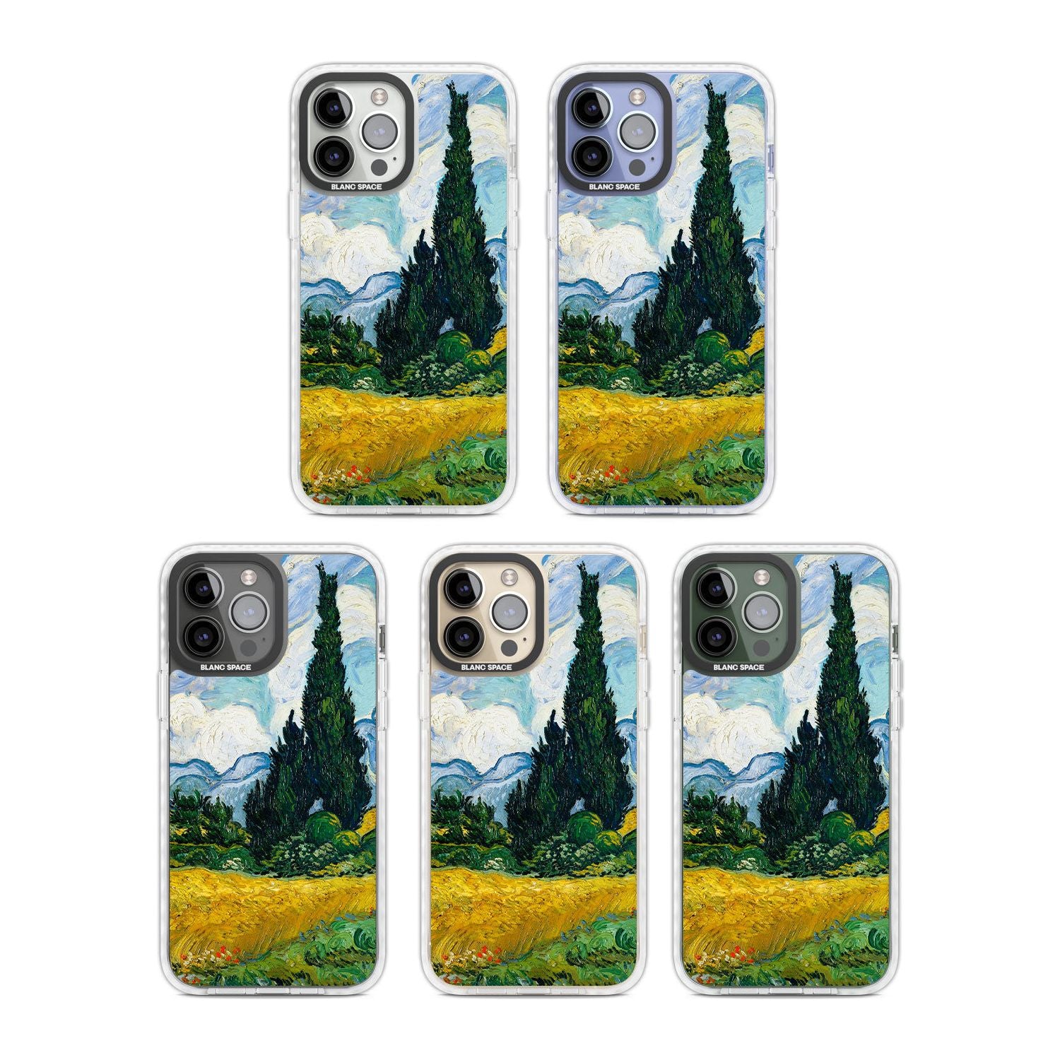 Wheat Field With Cypresses By Vincent Van Gogh