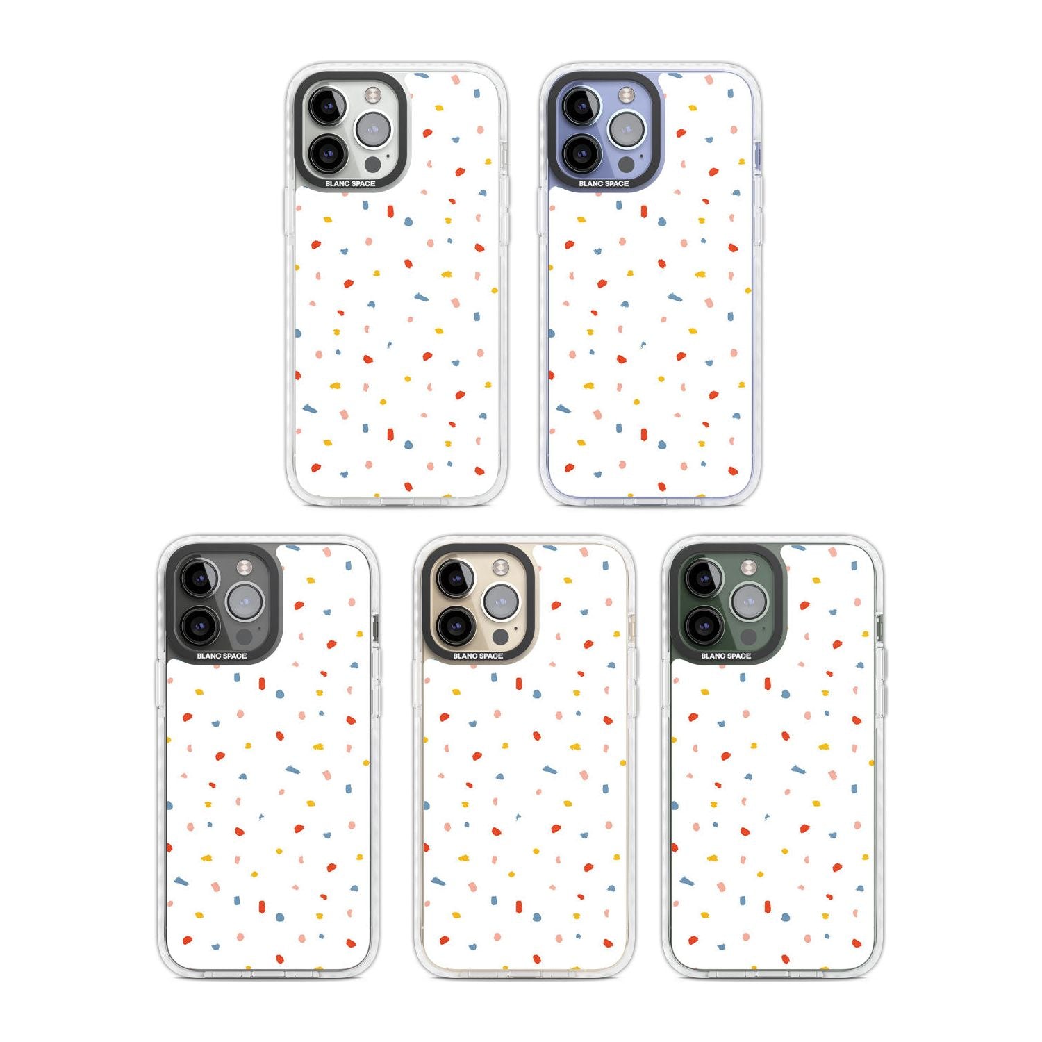 Confetti Print on Solid White Phone Case iPhone 15 Pro Max / Black Impact Case,iPhone 15 Plus / Black Impact Case,iPhone 15 Pro / Black Impact Case,iPhone 15 / Black Impact Case,iPhone 15 Pro Max / Impact Case,iPhone 15 Plus / Impact Case,iPhone 15 Pro / Impact Case,iPhone 15 / Impact Case,iPhone 15 Pro Max / Magsafe Black Impact Case,iPhone 15 Plus / Magsafe Black Impact Case,iPhone 15 Pro / Magsafe Black Impact Case,iPhone 15 / Magsafe Black Impact Case,iPhone 14 Pro Max / Black Impact Case,iPhone 14 Plus