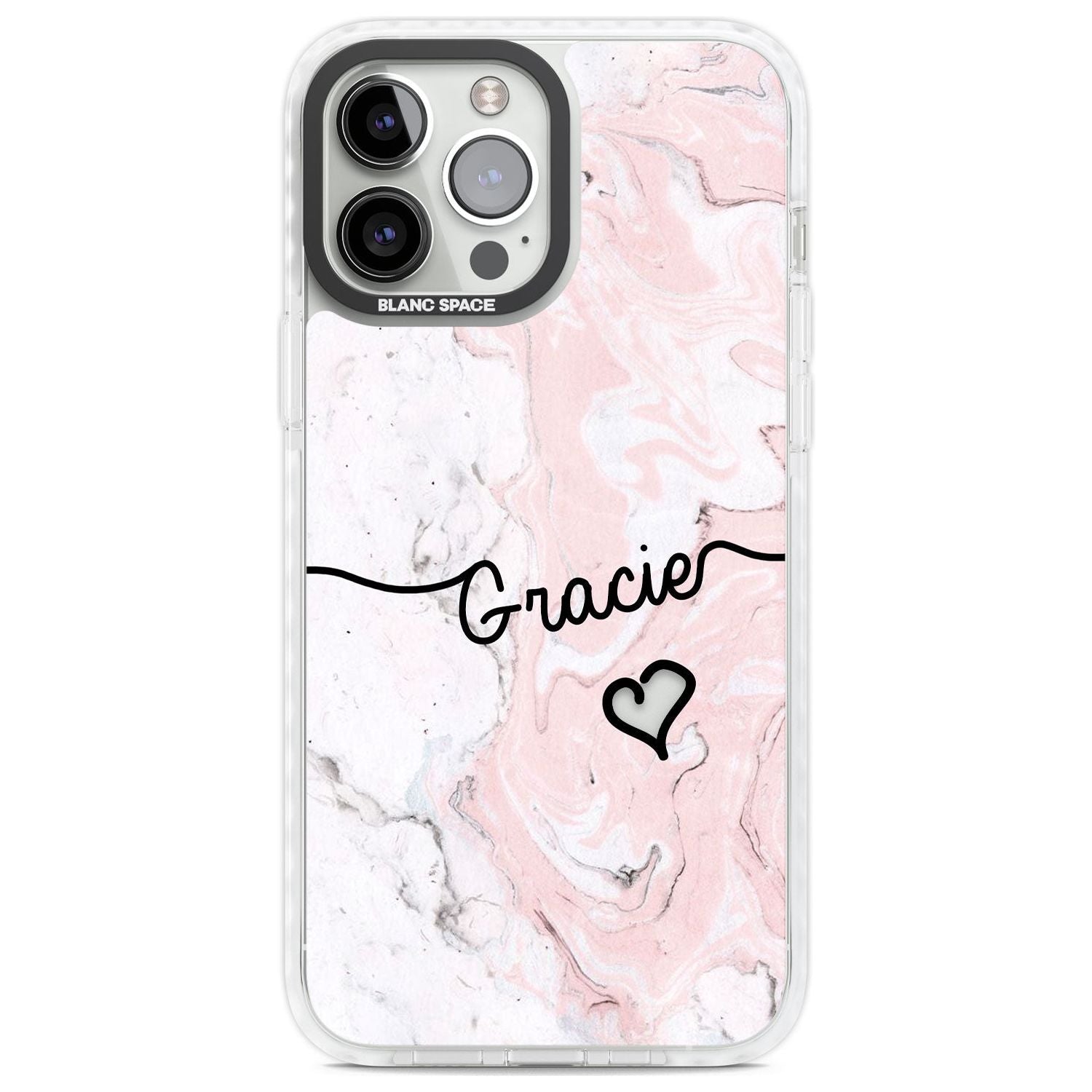 Personalised Pink Marble