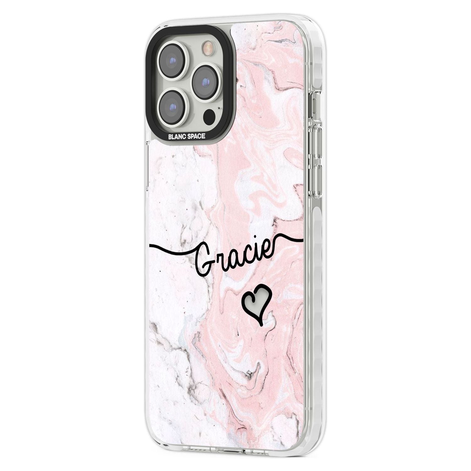 Personalised Pink Marble