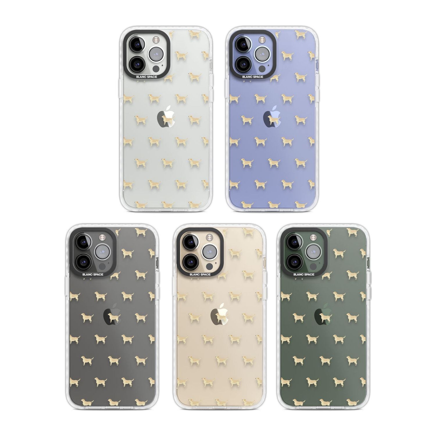 Tan Labrador Dog Pattern