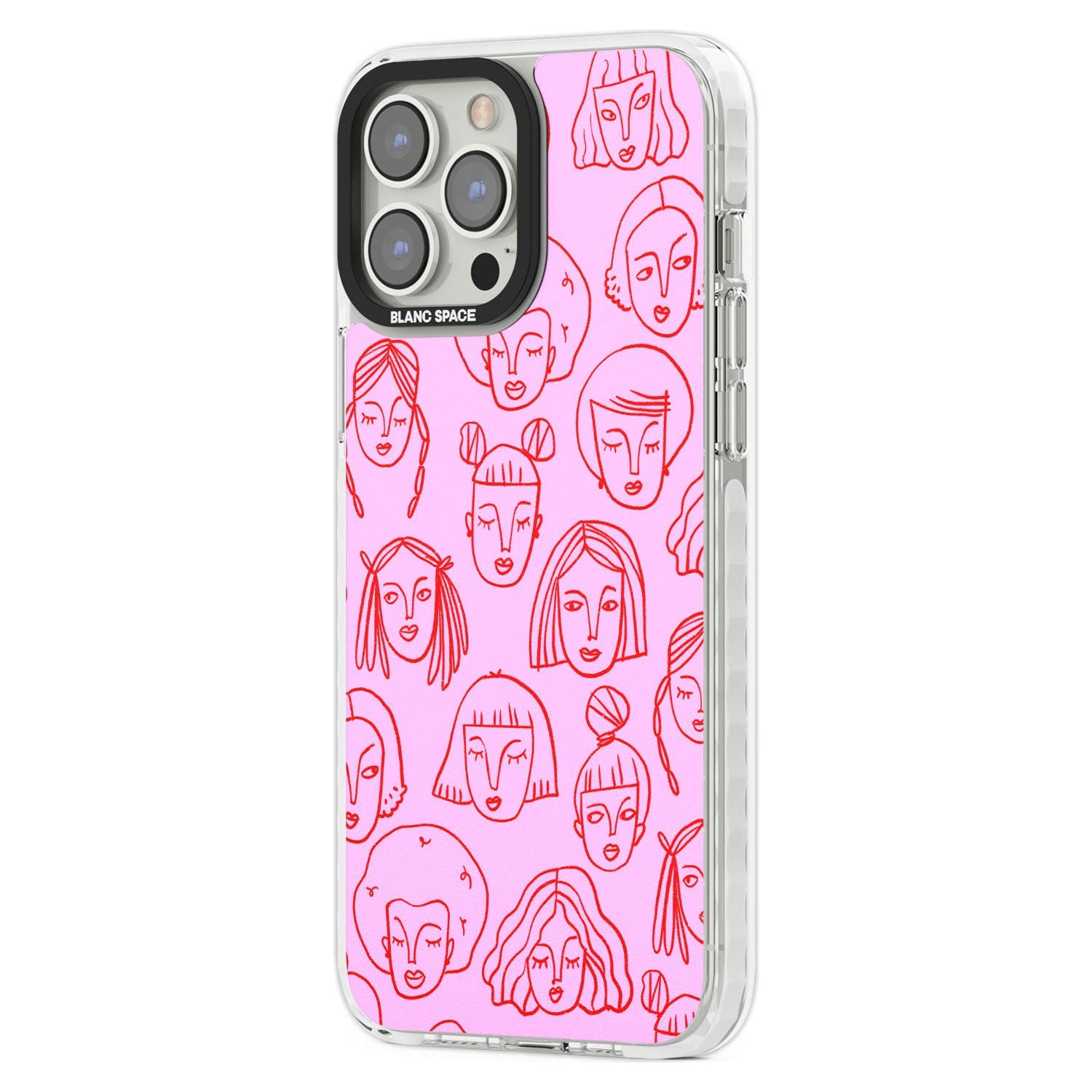 Girl Portrait Doodles in Pink & Red Phone Case iPhone 15 Pro Max / Black Impact Case,iPhone 15 Plus / Black Impact Case,iPhone 15 Pro / Black Impact Case,iPhone 15 / Black Impact Case,iPhone 15 Pro Max / Impact Case,iPhone 15 Plus / Impact Case,iPhone 15 Pro / Impact Case,iPhone 15 / Impact Case,iPhone 15 Pro Max / Magsafe Black Impact Case,iPhone 15 Plus / Magsafe Black Impact Case,iPhone 15 Pro / Magsafe Black Impact Case,iPhone 15 / Magsafe Black Impact Case,iPhone 14 Pro Max / Black Impact Case,iPhone 1