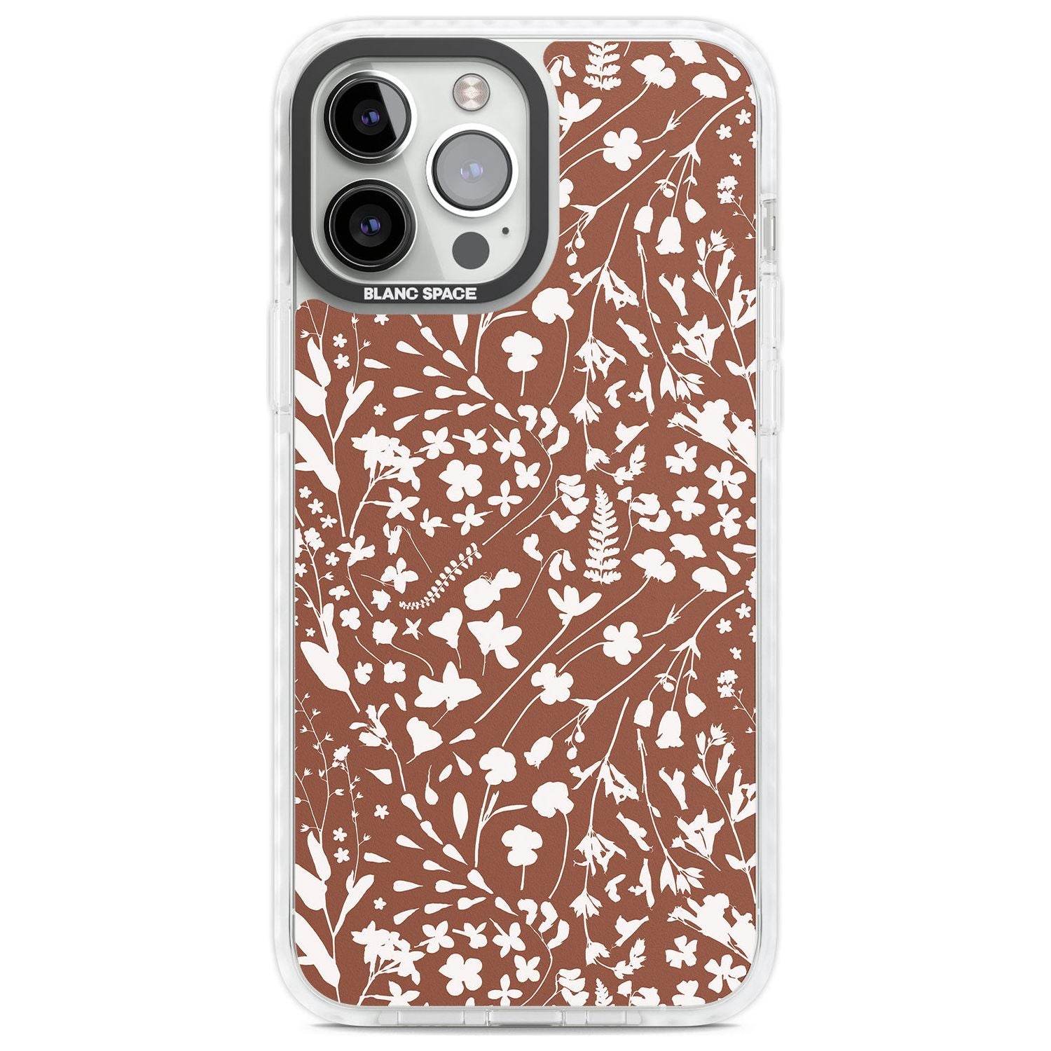 Wildflower Cluster On Terracotta