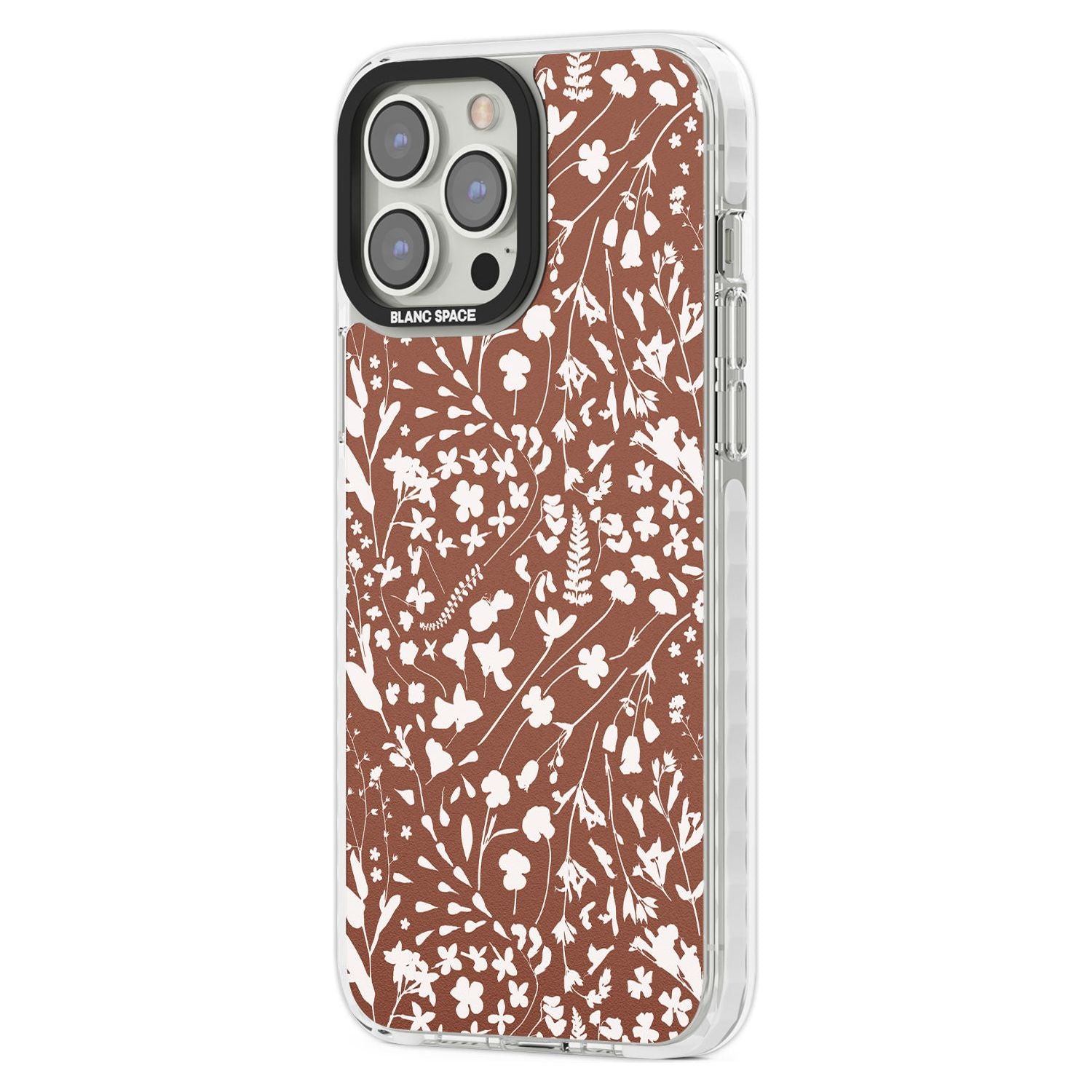 Wildflower Cluster On Terracotta