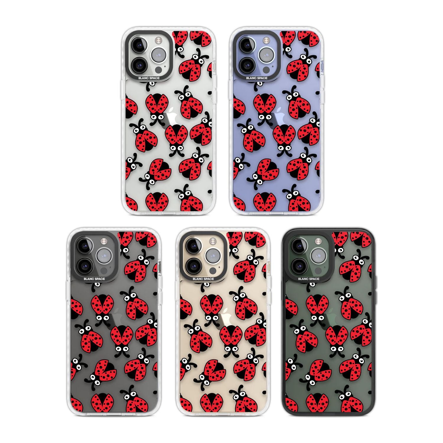 Ladybug PatternPhone Case for iPhone 14 Pro Max