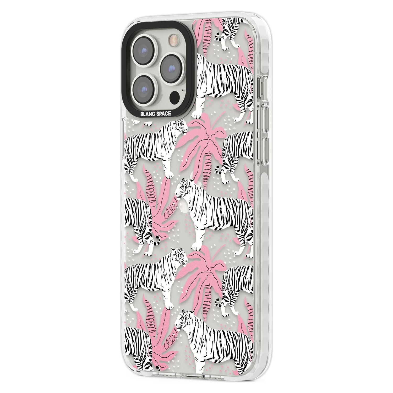 Pink & White Tropical Tigers