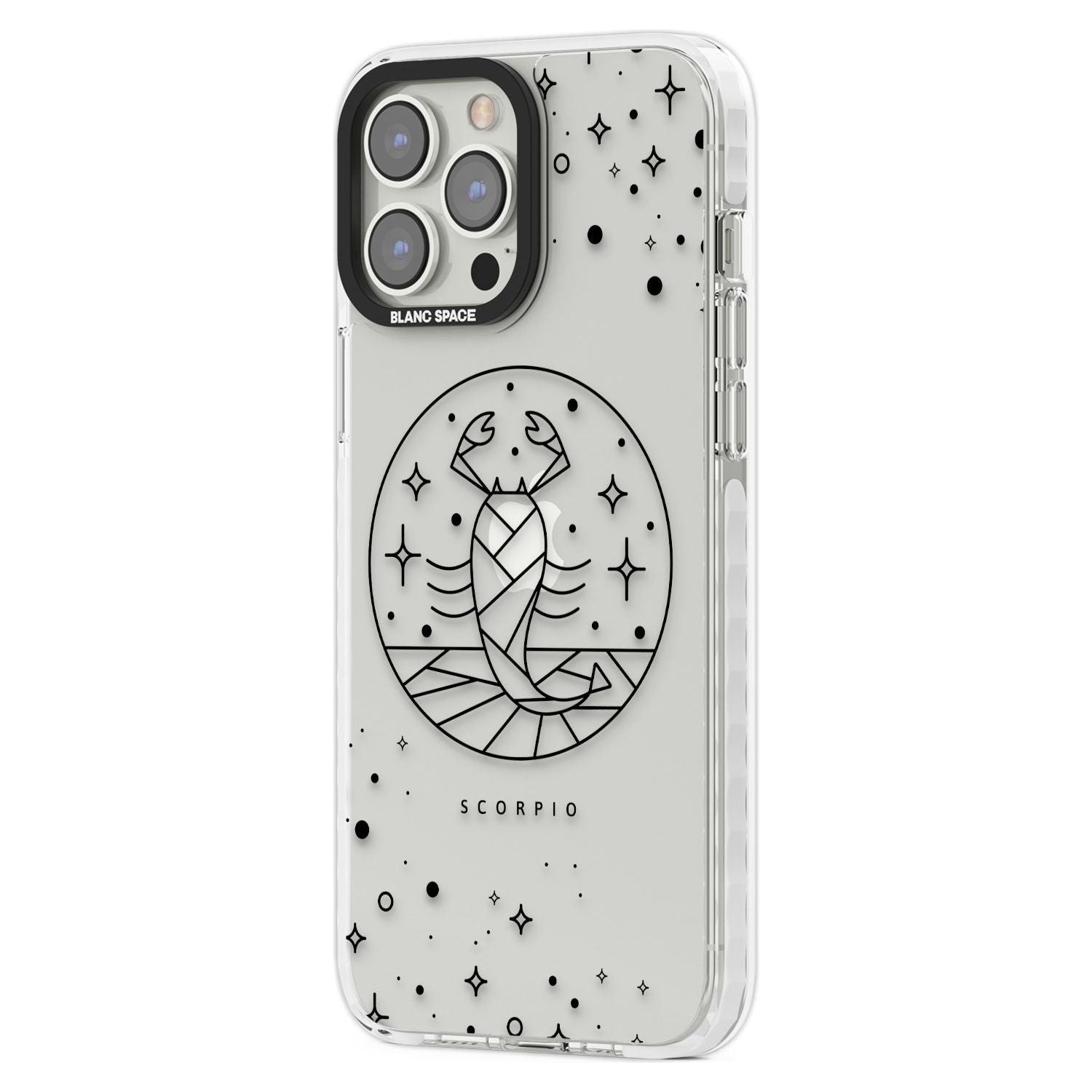 Scorpio Emblem Cosmic Design