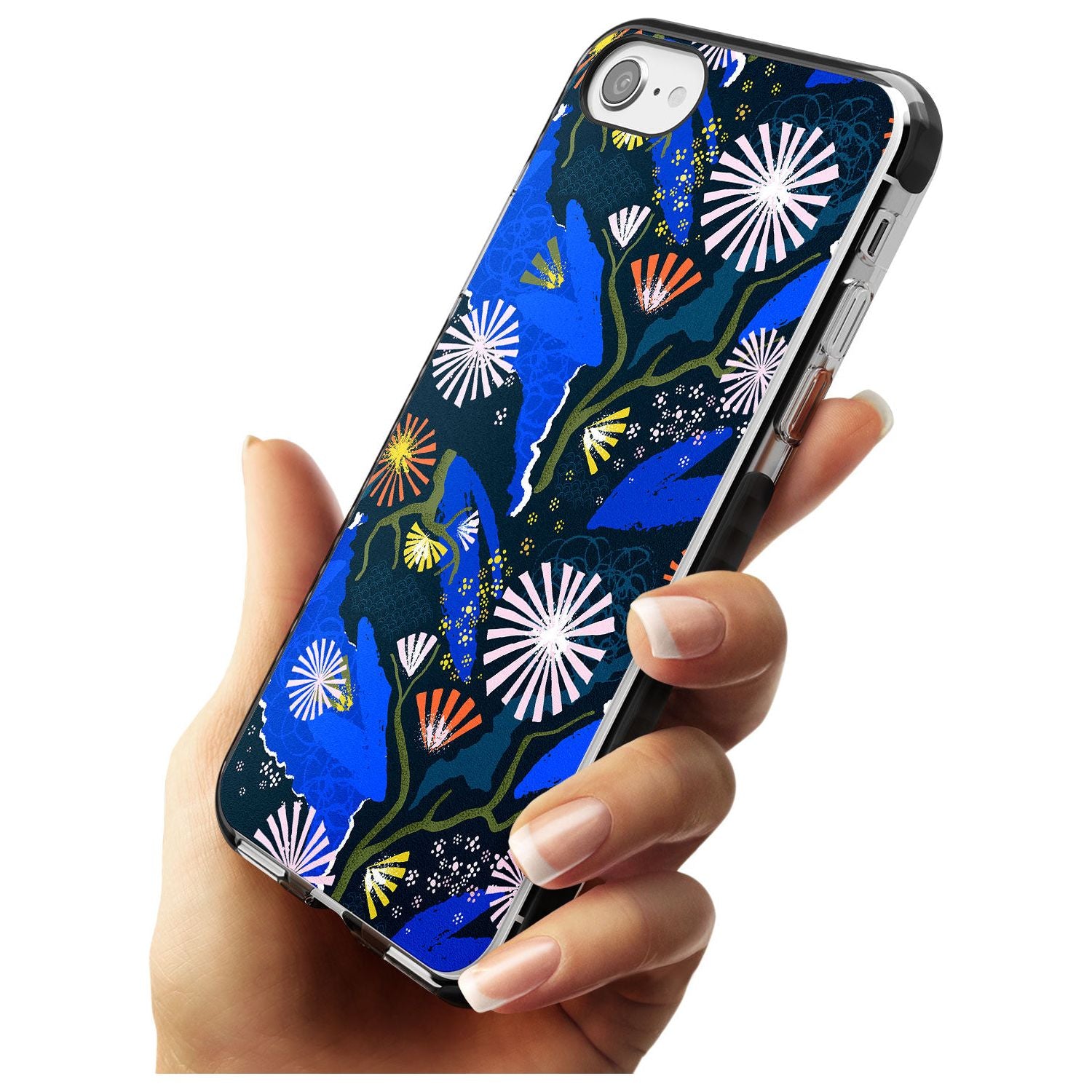 Dark Botanicals Abstract Pattern iPhone Case Phone Case - Case Warehouse