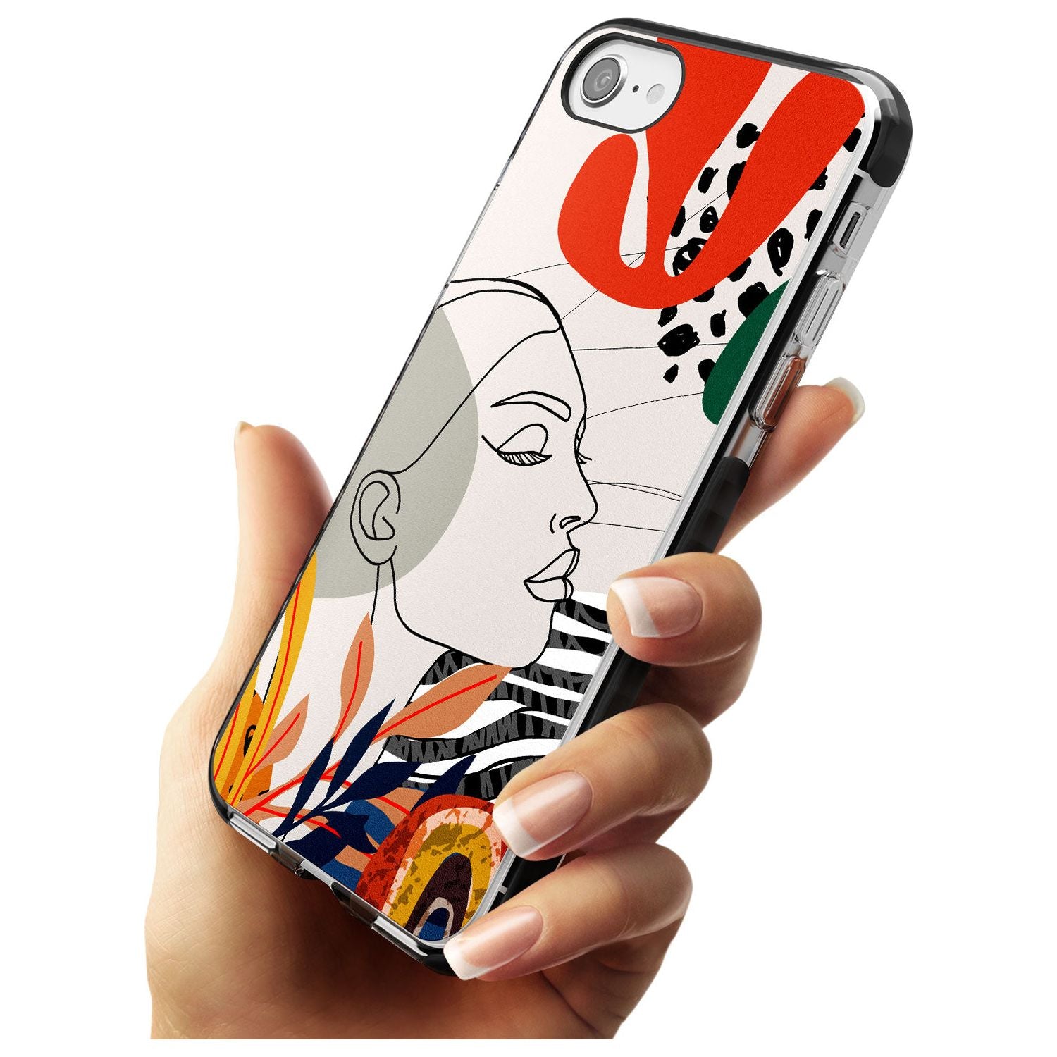 Girl Gone Wild Pink Fade Impact Phone Case for iPhone SE 8 7 Plus